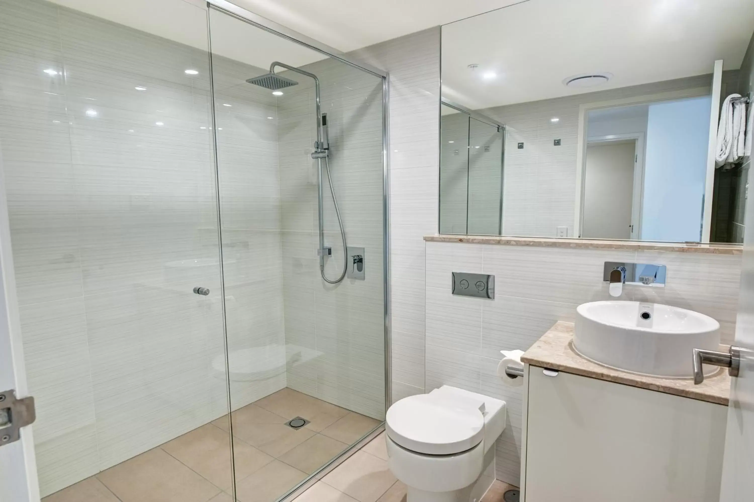 Bathroom in Belise Apartments