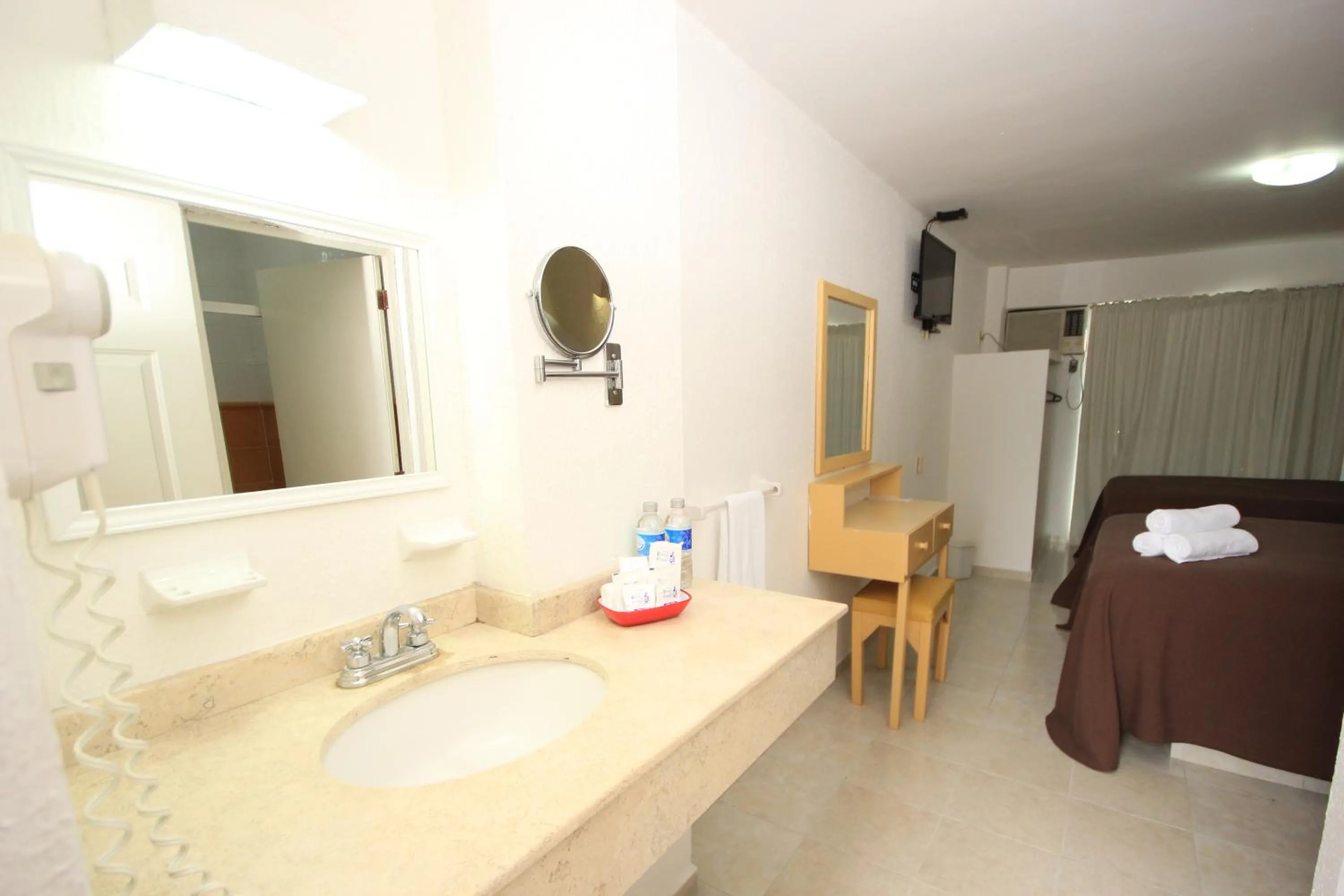 Decorative detail, Bed in Hotel Posada del Carmen