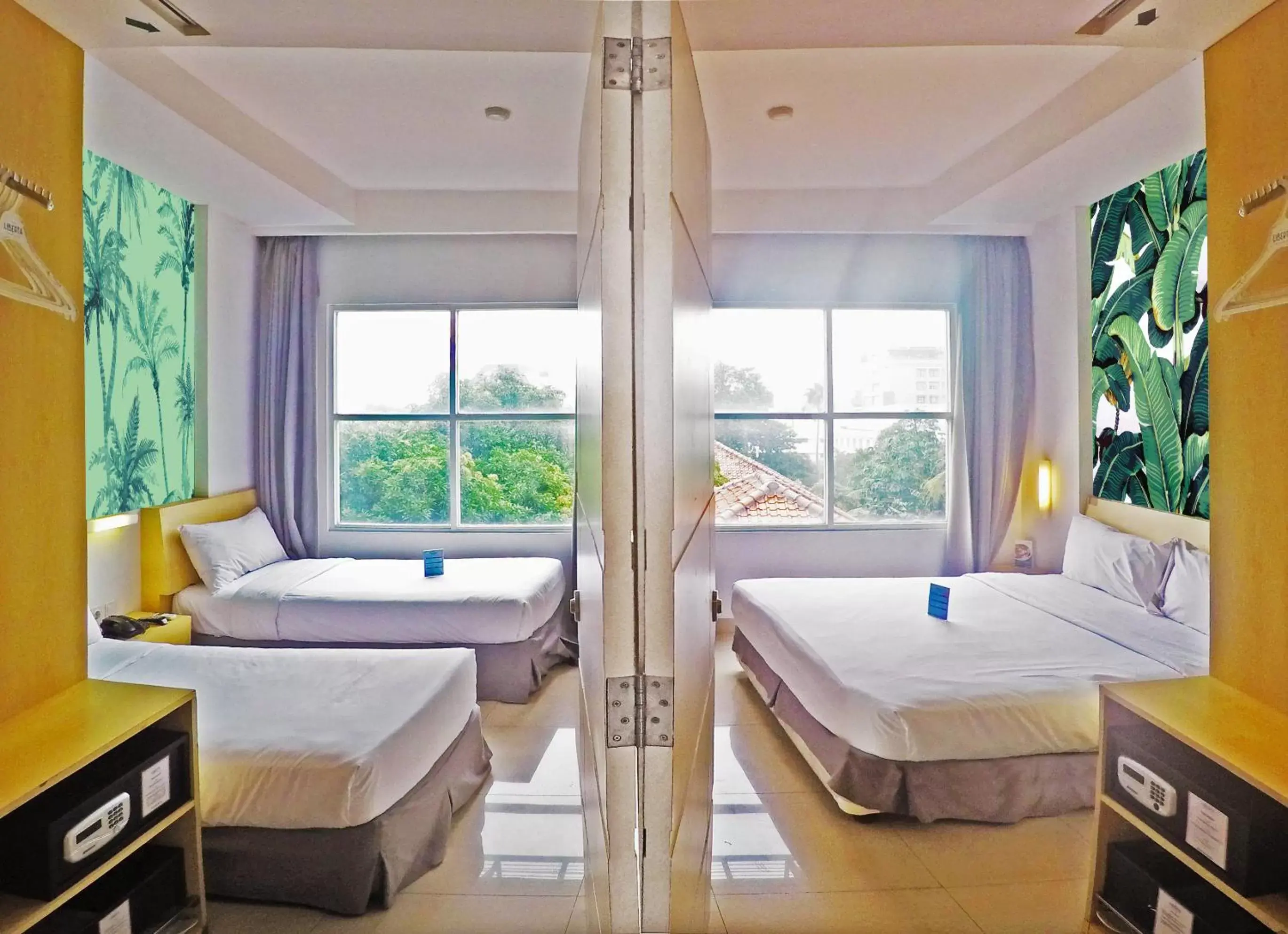 Bed in Liberta Hotel Kemang