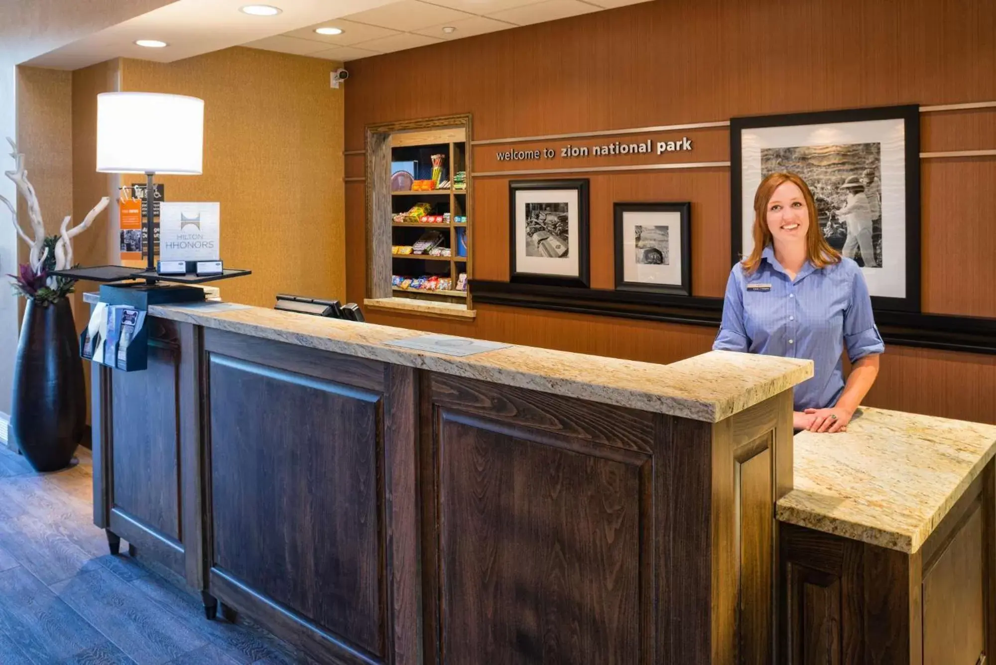 Lobby or reception, Lobby/Reception in Hampton Inn & Suites Springdale/Zion National Park