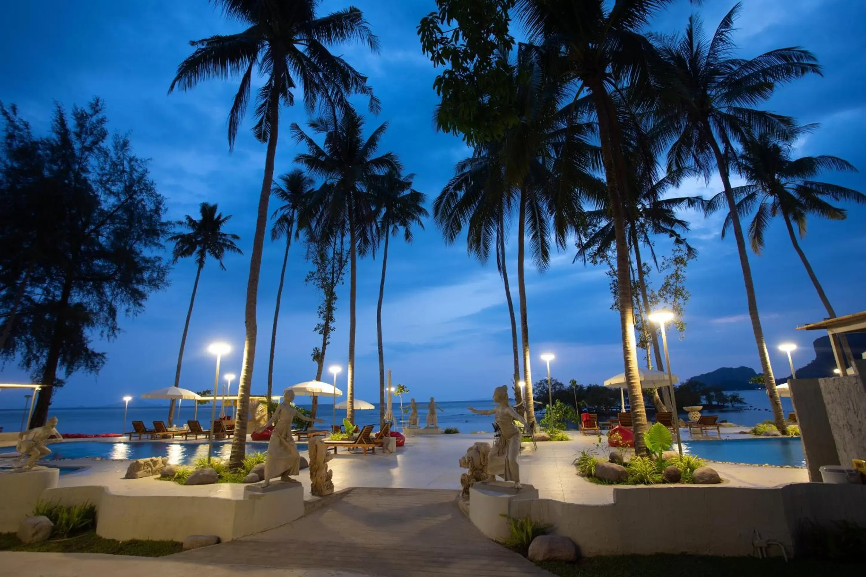 Sea view in Villa Cha-Cha Krabi Beachfront Resort