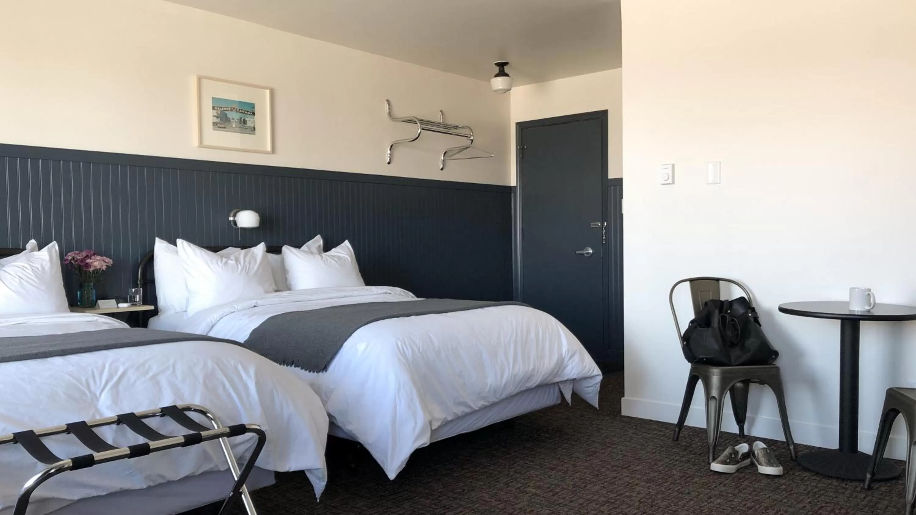 Bed in The Bayview Motel - Fort Frances, ON - Lakeside Motel