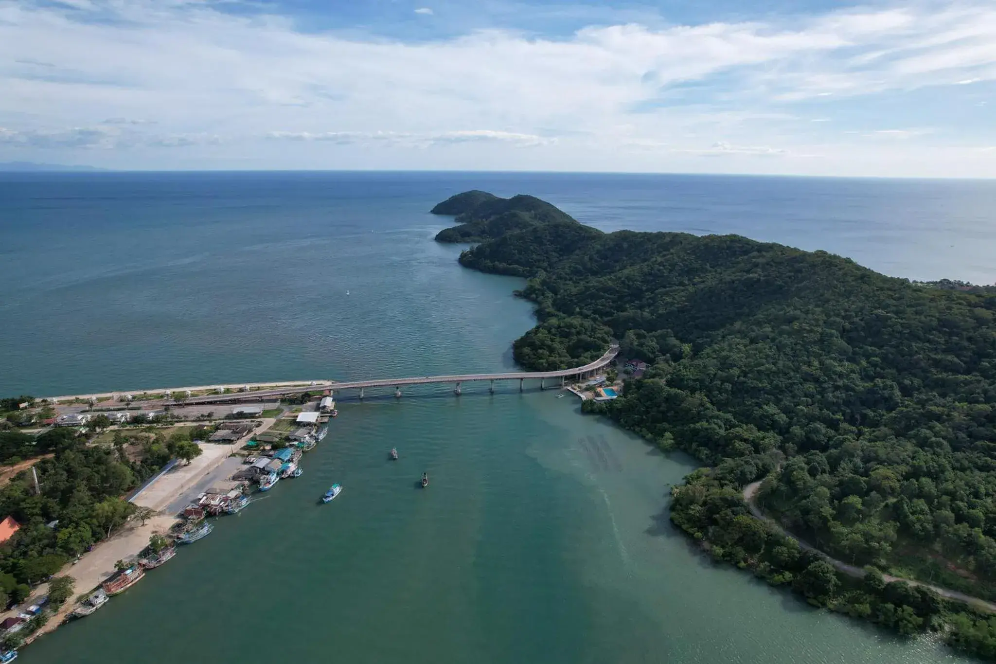 Bird's-eye View in Baan Faa Talay Chan