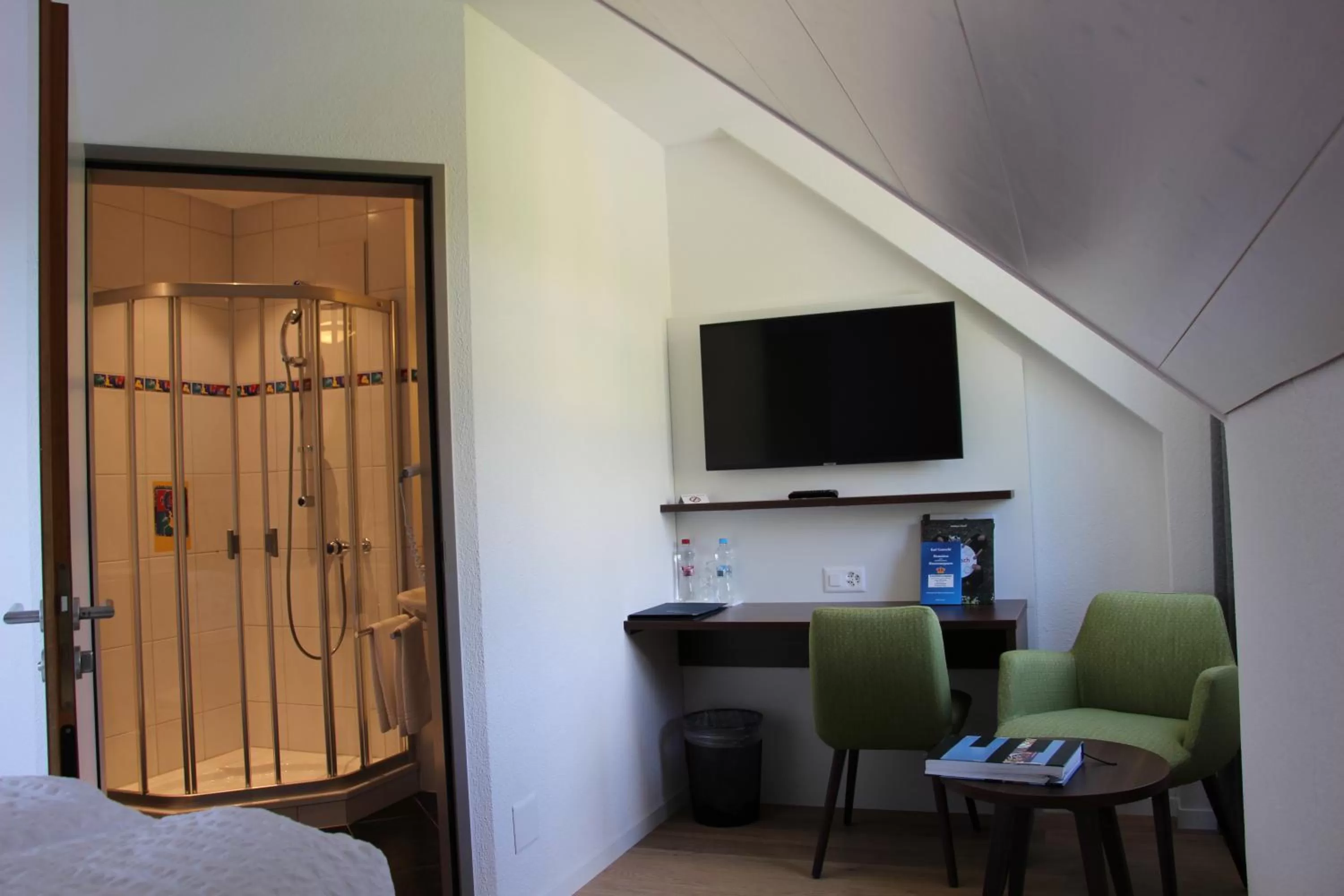 Seating area in Seehotel Delphin