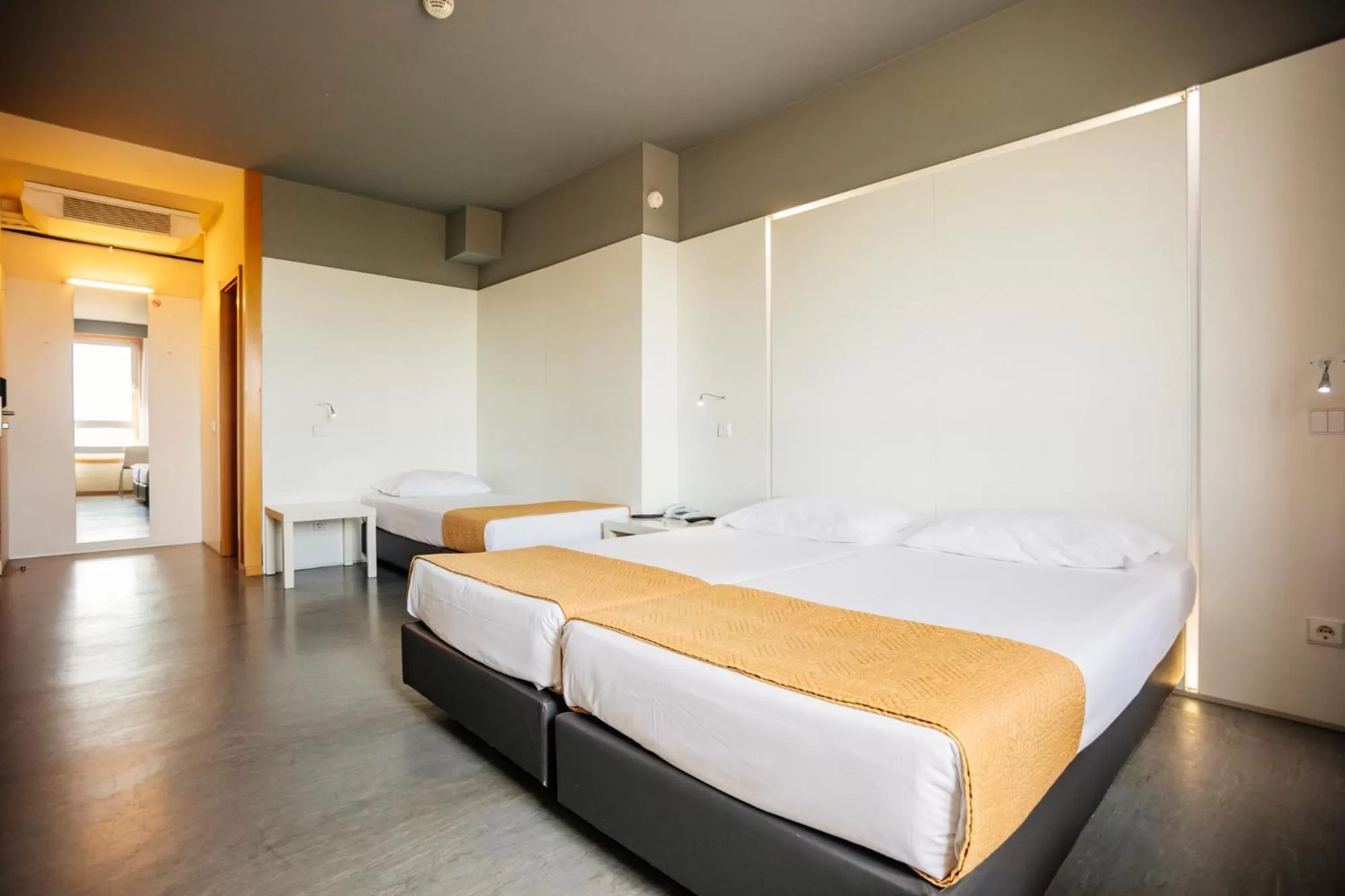 Bedroom, Bed in Basic Braga by Axis