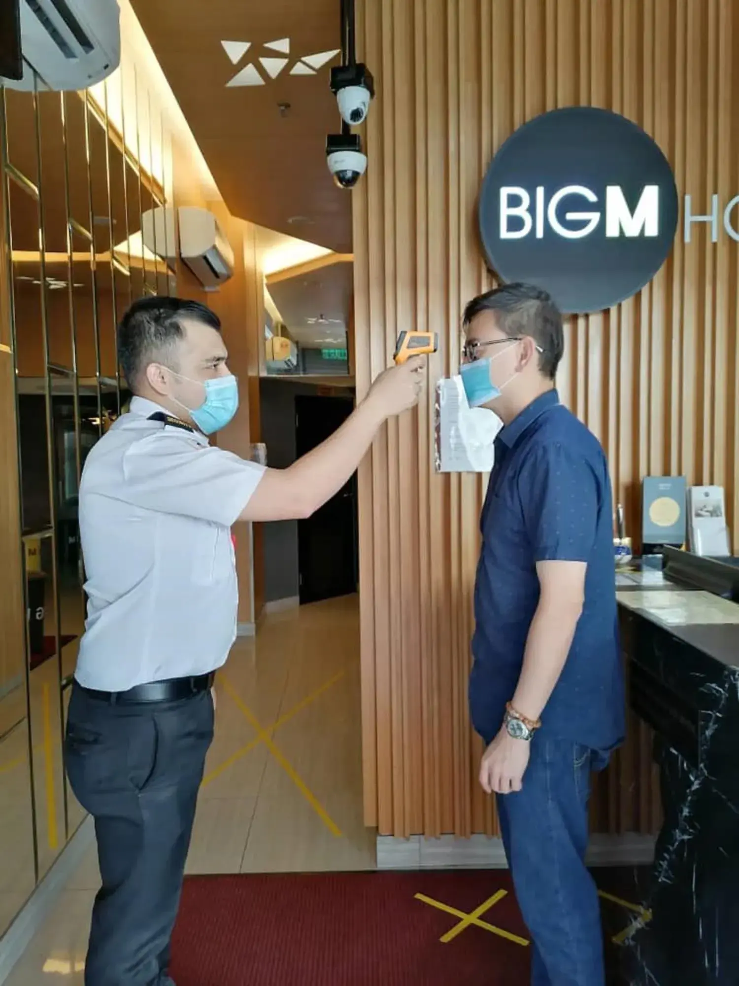 Staff in BIG M Hotel