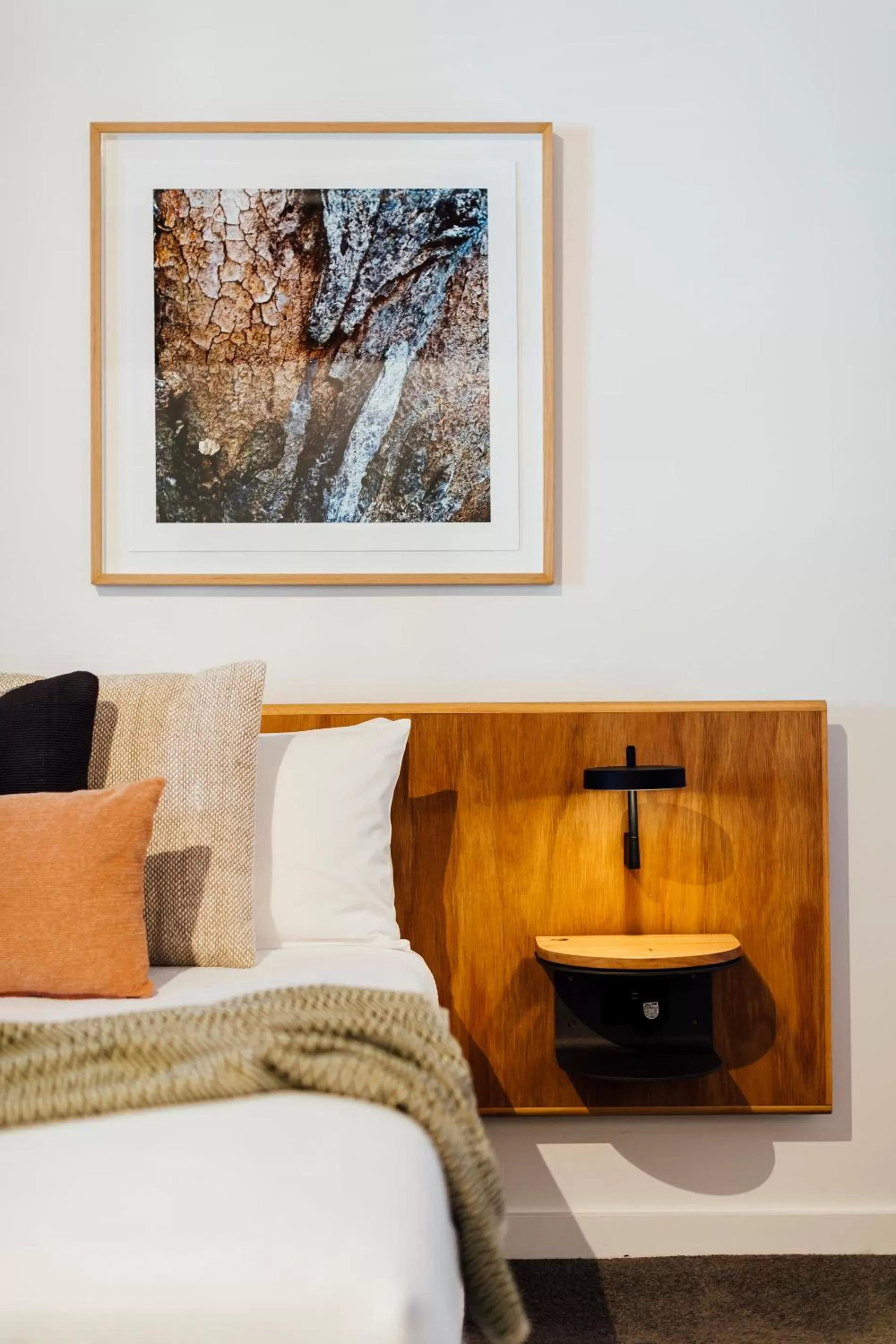 Bed in The Royal Daylesford Hotel