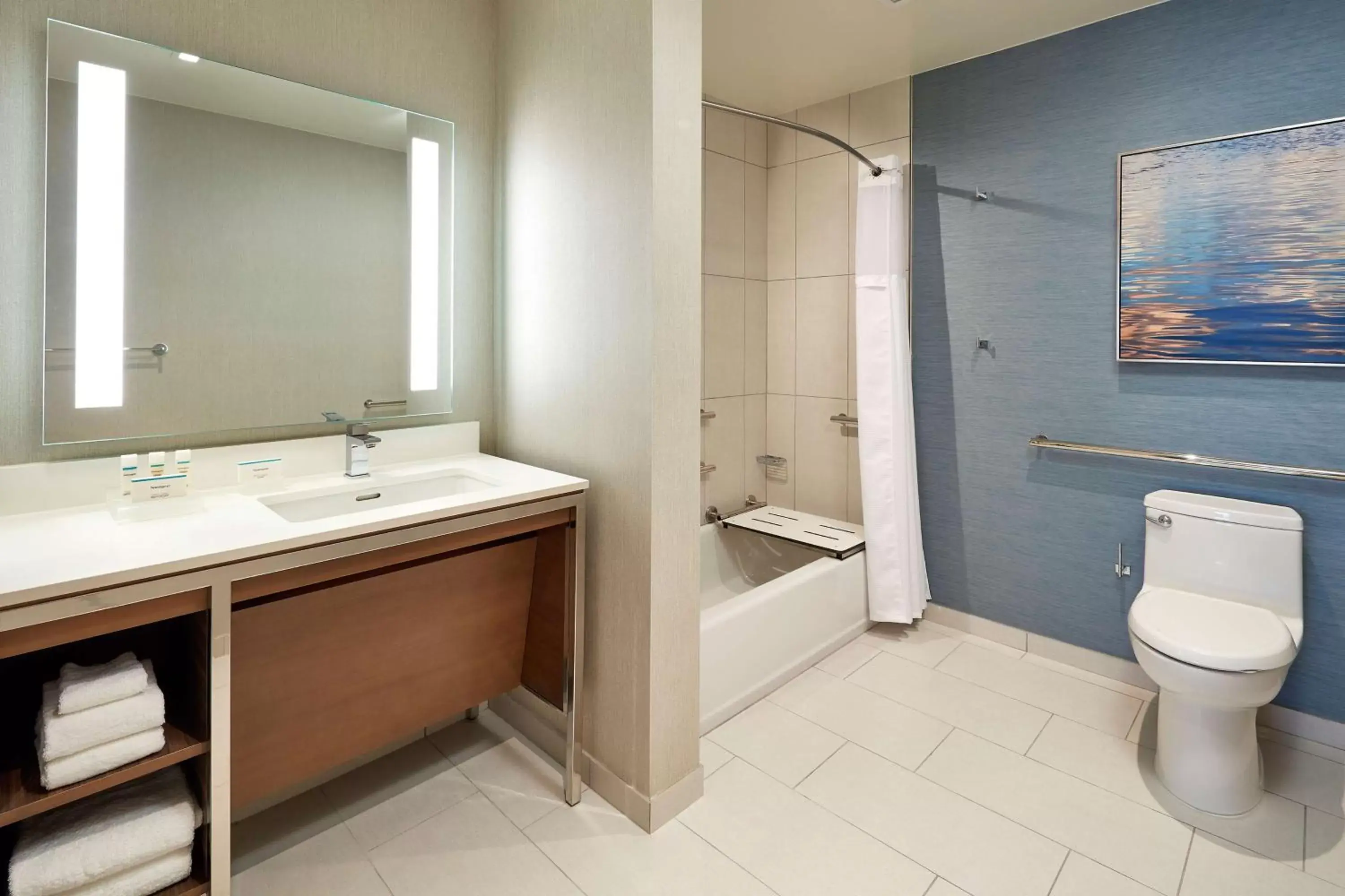 Bathroom in Homewood Suites by Hilton San Diego Hotel Circle/SeaWorld Area