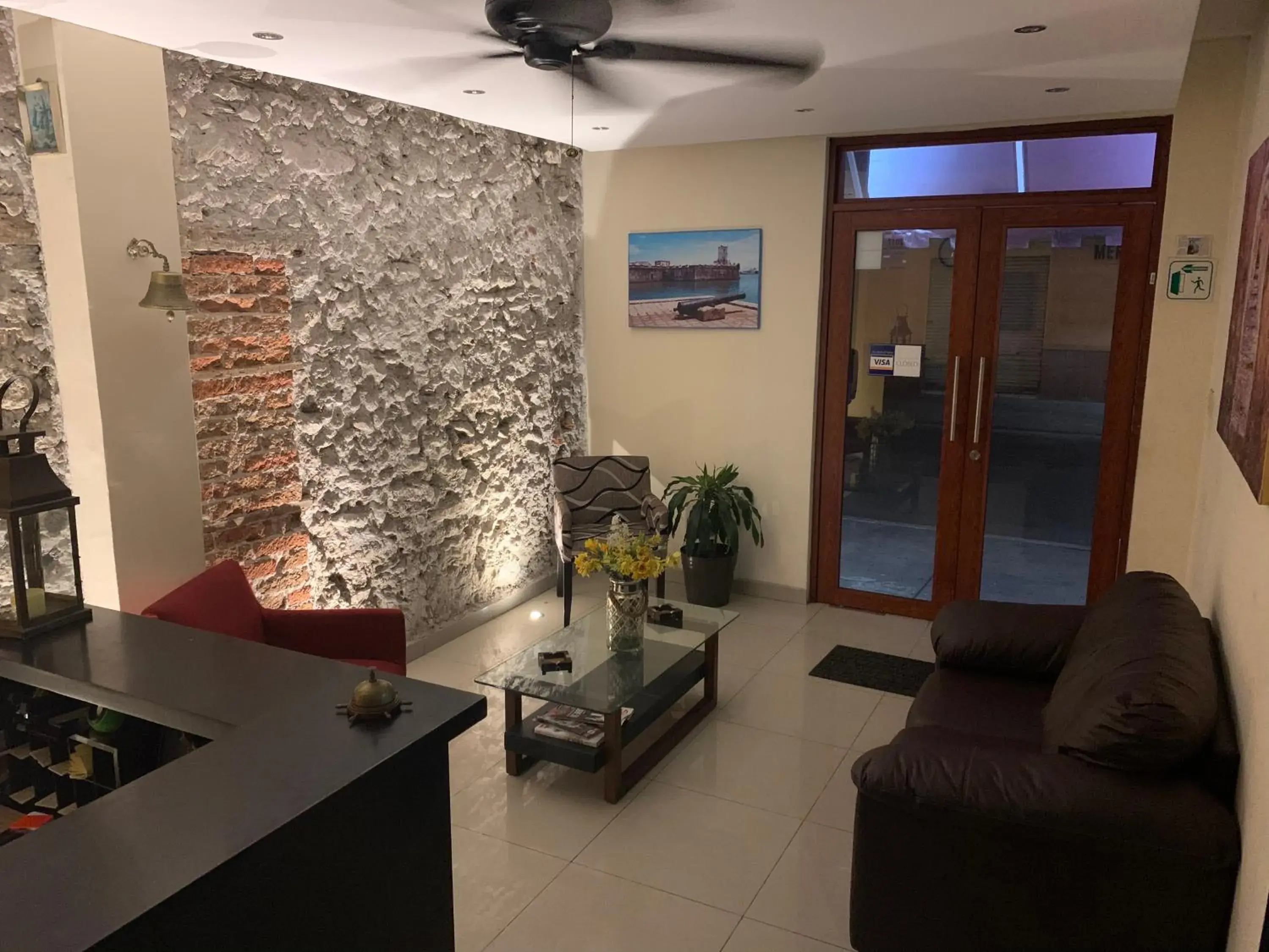 Lobby or reception, Seating Area in Hotel Posada San Juan