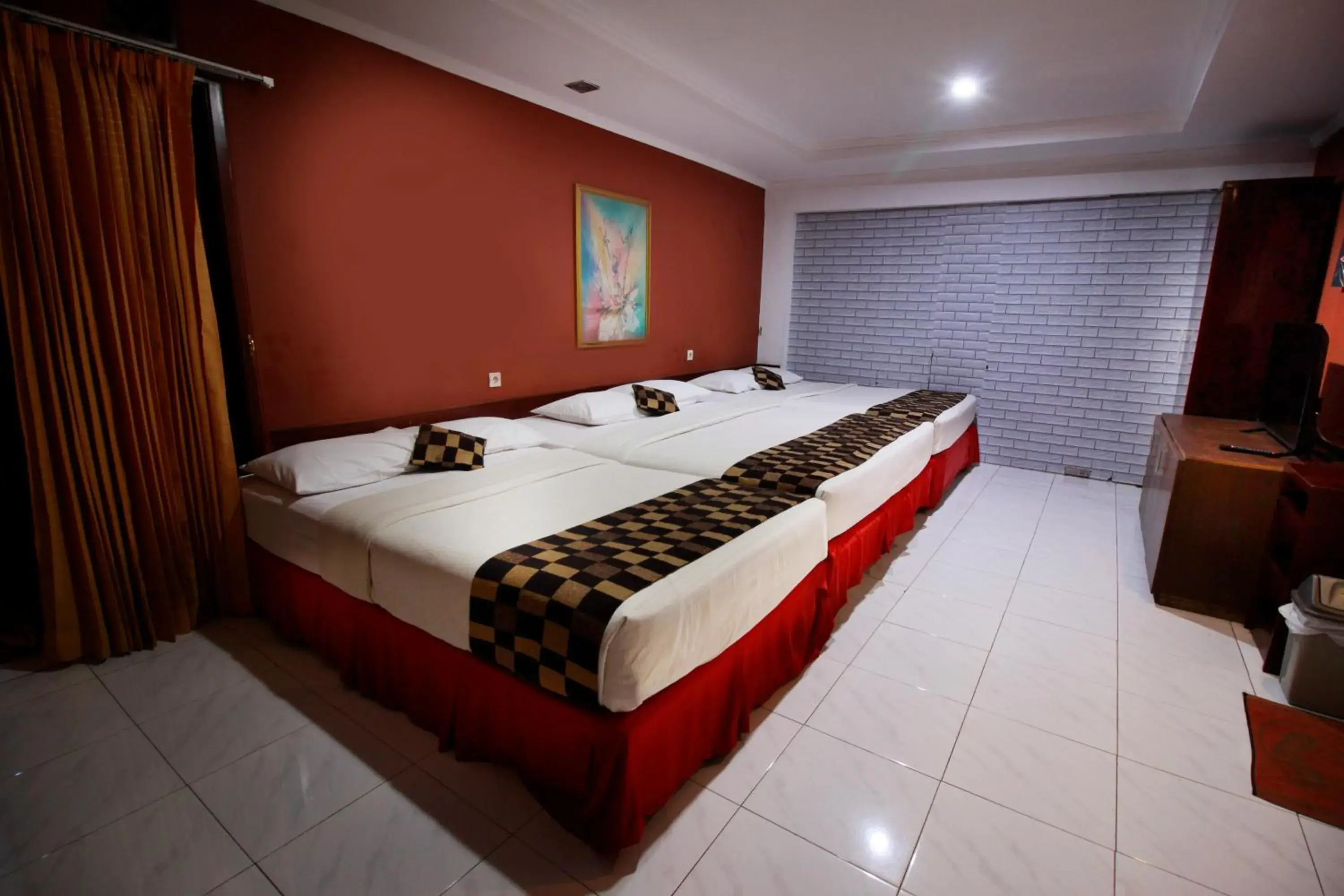 Bed in Fora Guest House Taman Lingkar