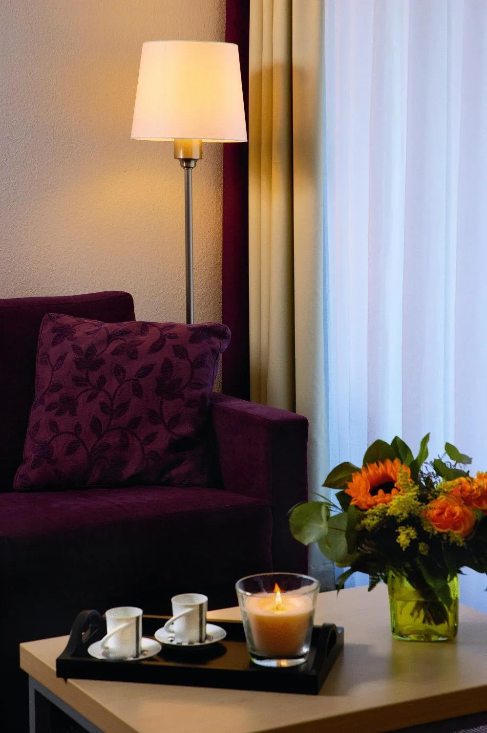 Seating area in Garten-Hotel Ponick