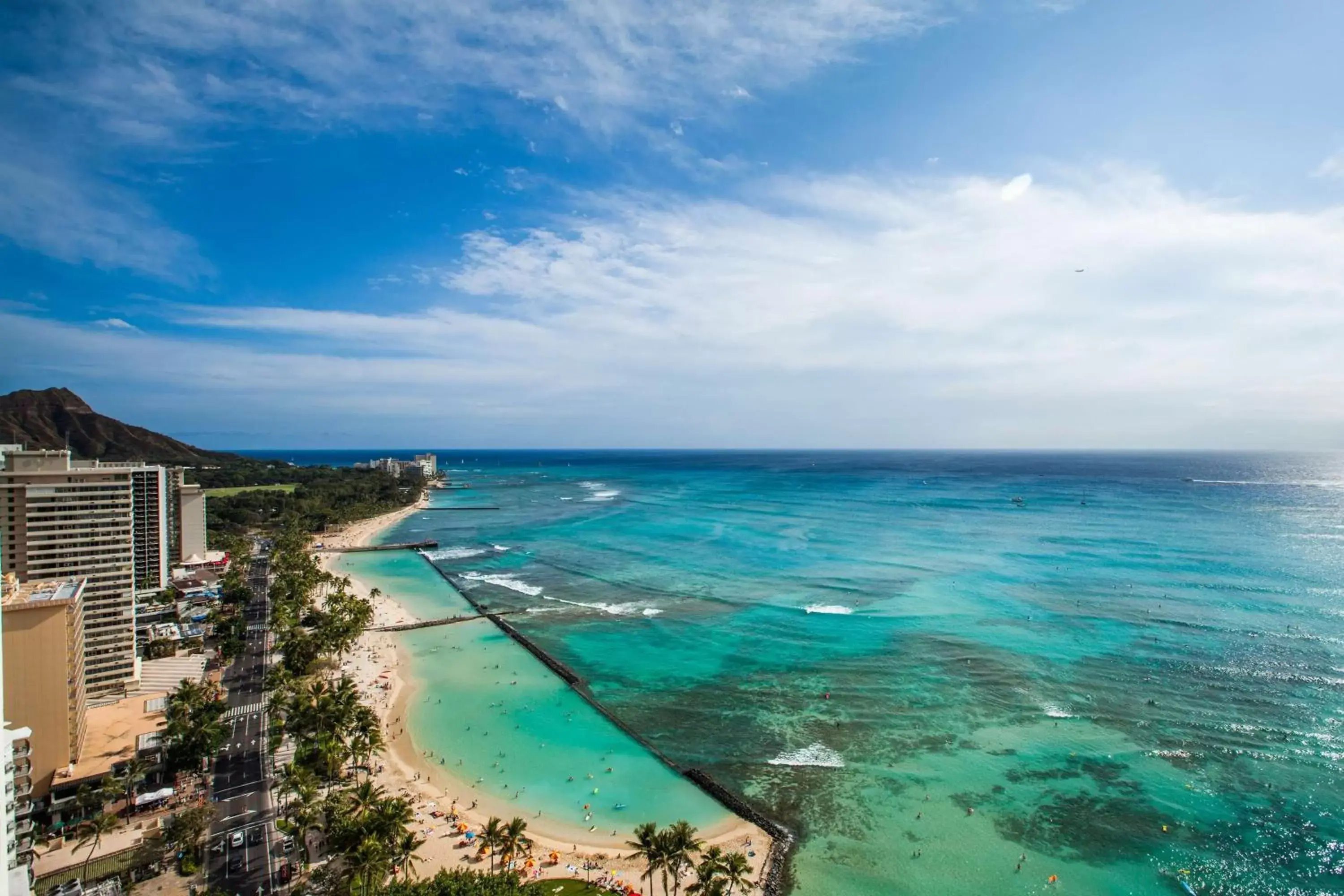 Beach, Bird's-eye View in Hyatt Regency Waikiki Beach Resort & Spa