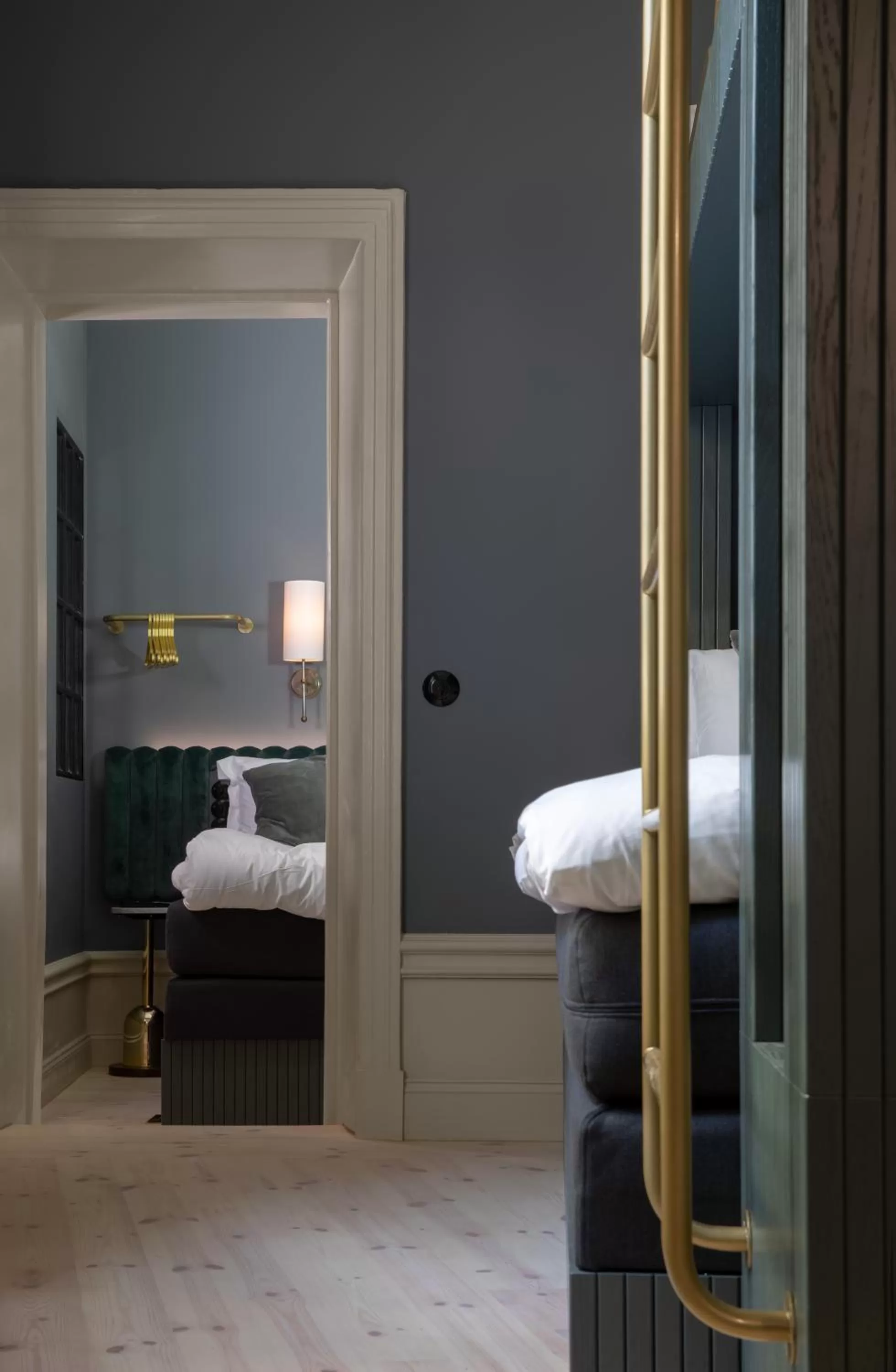 Bed in Hotel Frantz, WorldHotels Crafted