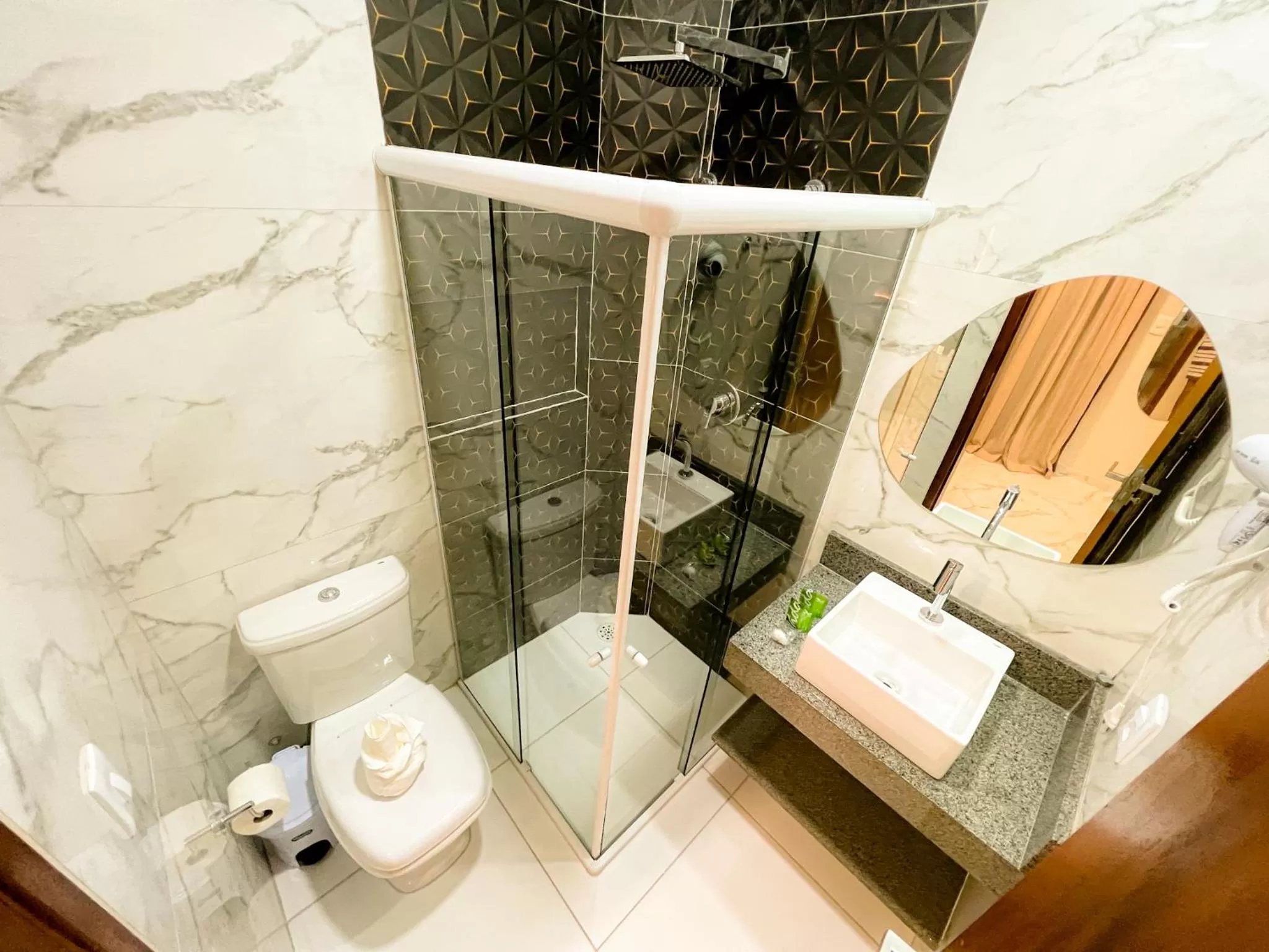 Bathroom in Pousada Marítimos