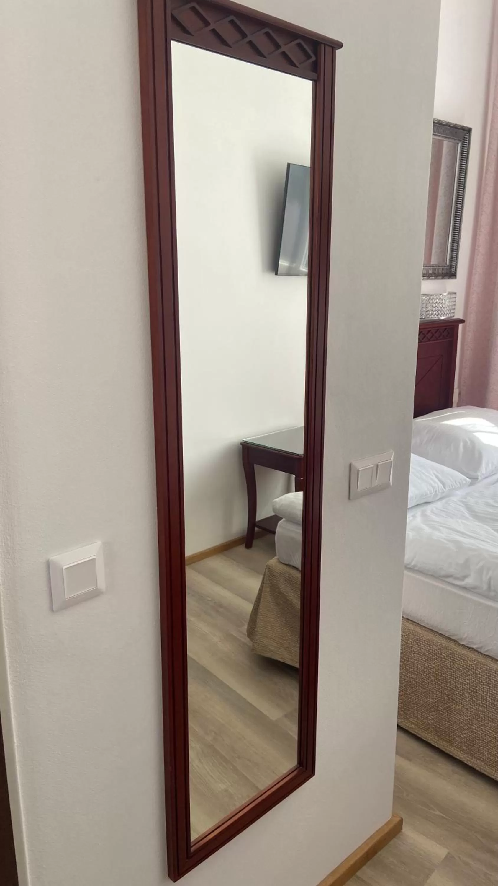 Bed in Aparthotel Slezák