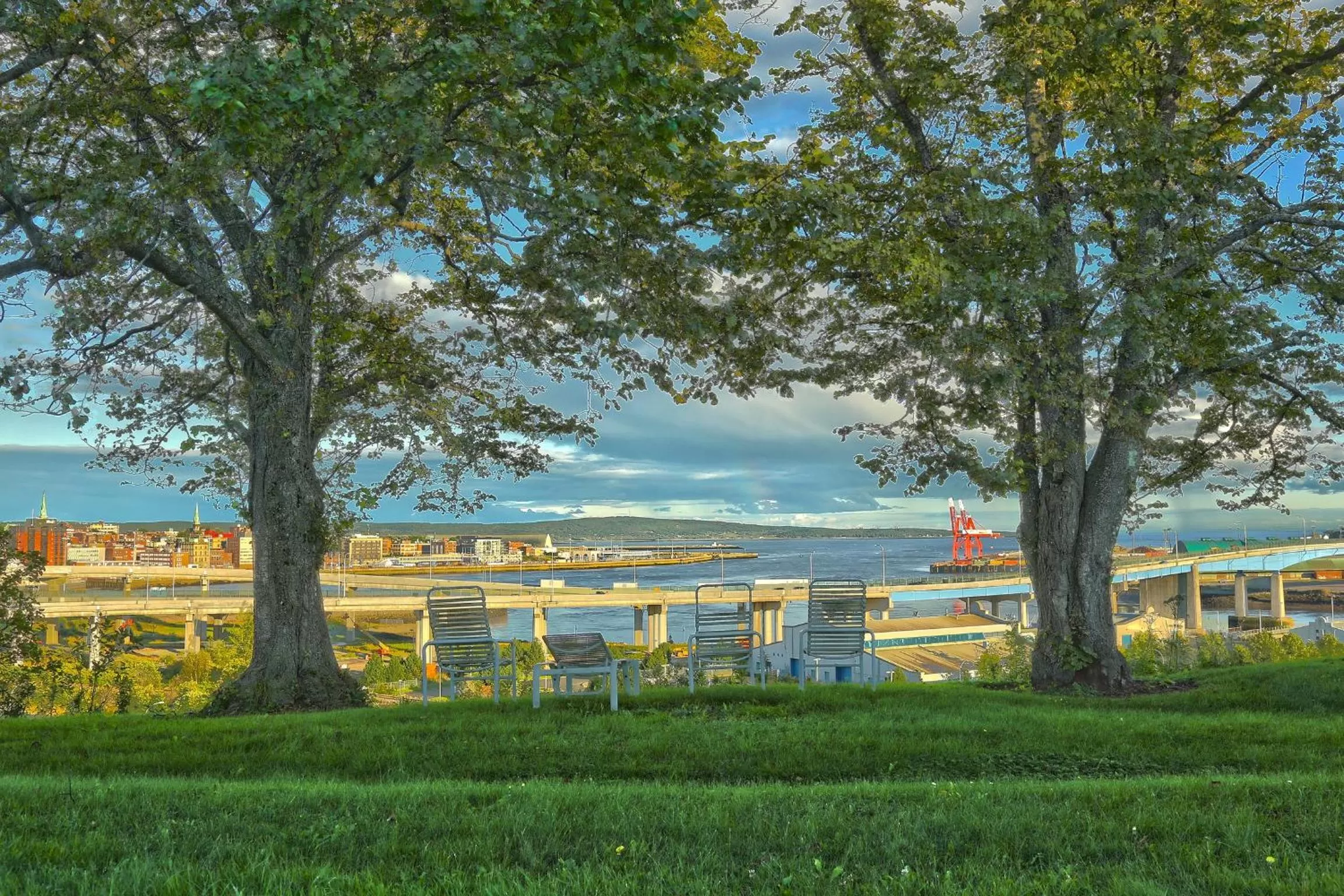 City view, Garden in Homeport Historic B&B