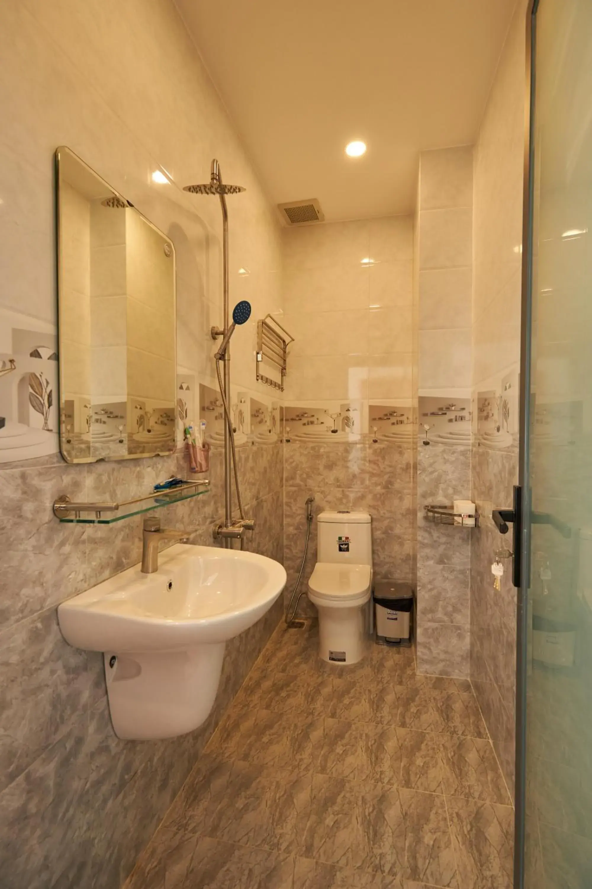 Bathroom in Ban Mai Hotel