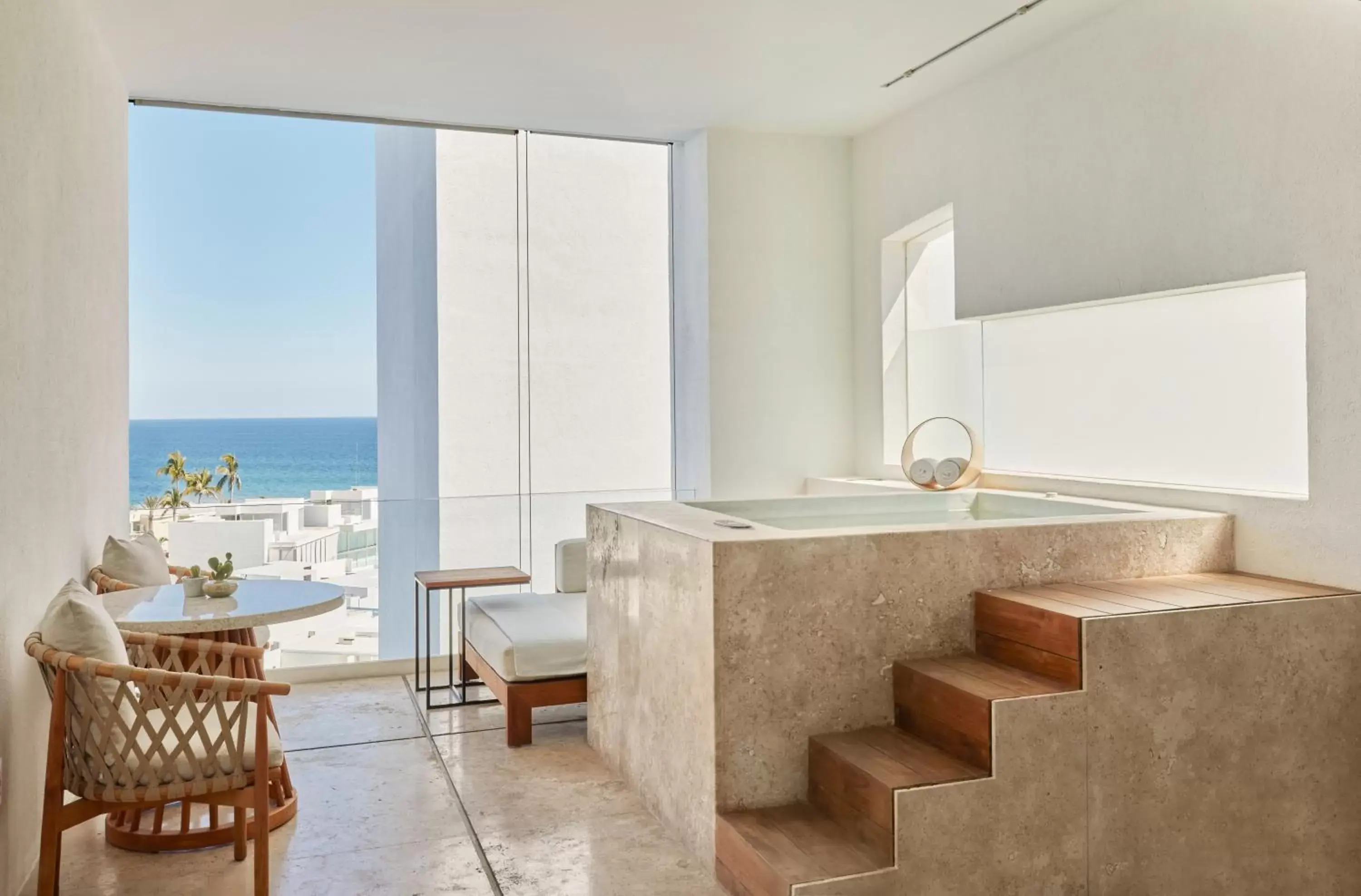 Balcony/Terrace, Bathroom in Viceroy Los Cabos