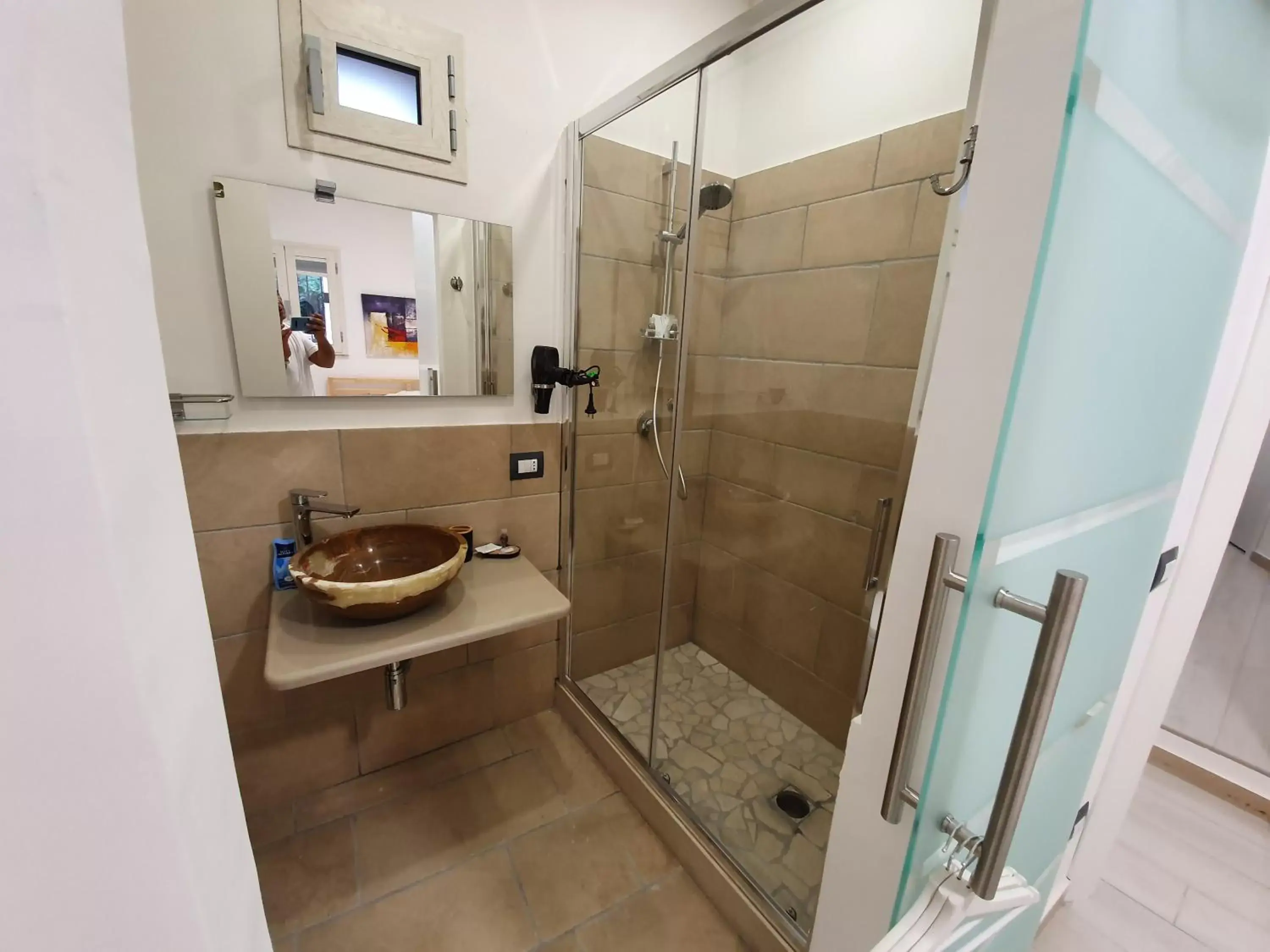 Shower, Bathroom in Il Daviduccio ibla