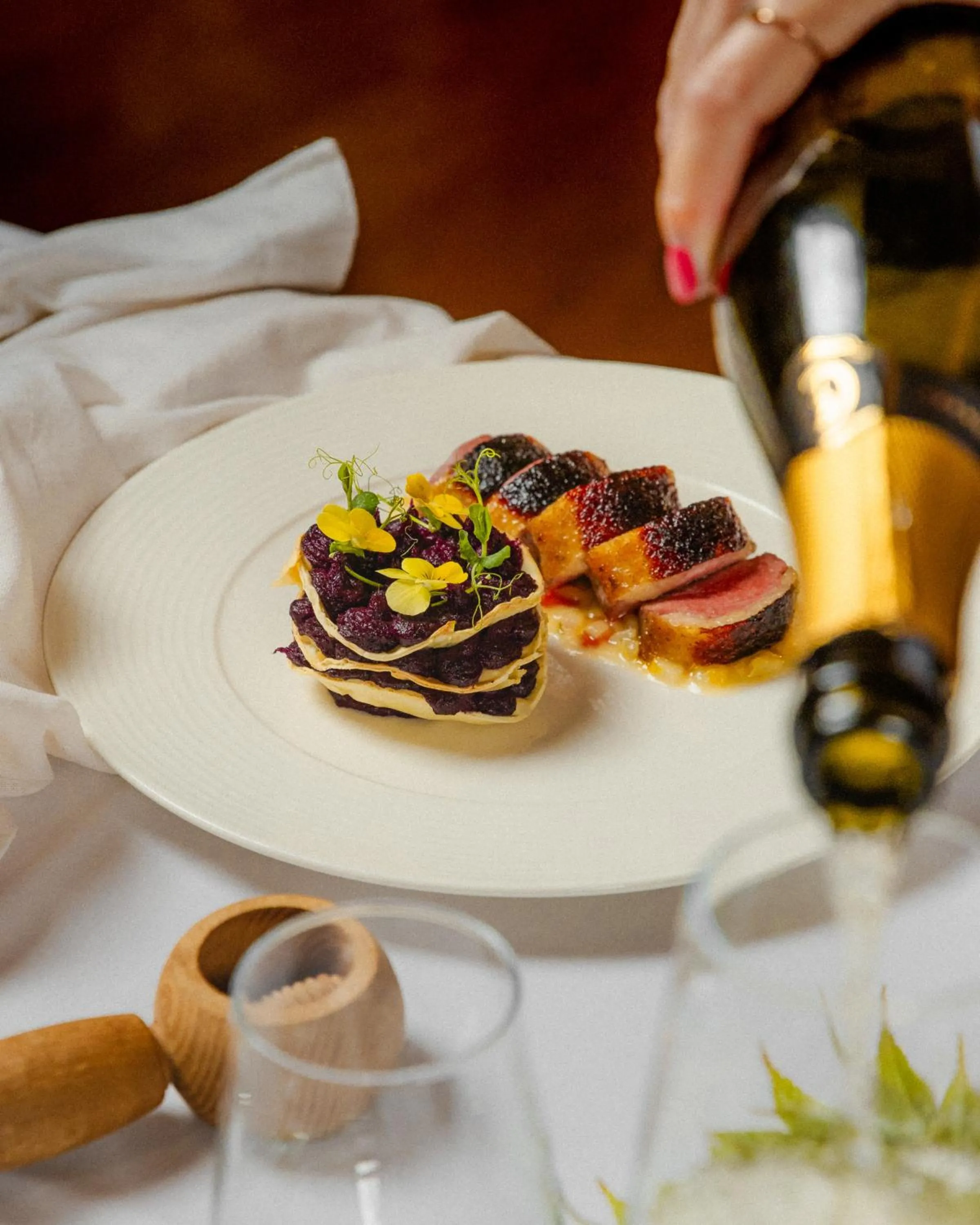 Food and drinks in Hotel Evropa