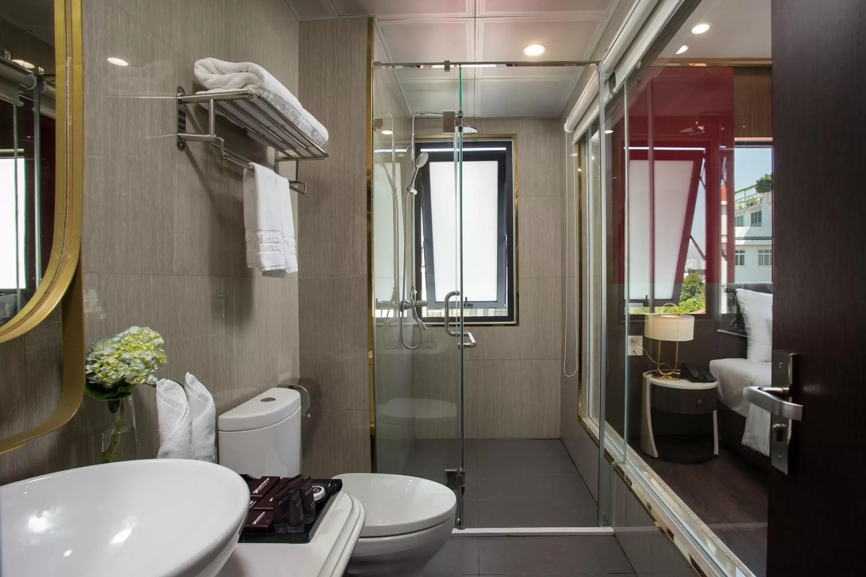 Shower, Bathroom in Hanoi L'Heritage Diamond Hotel & Spa