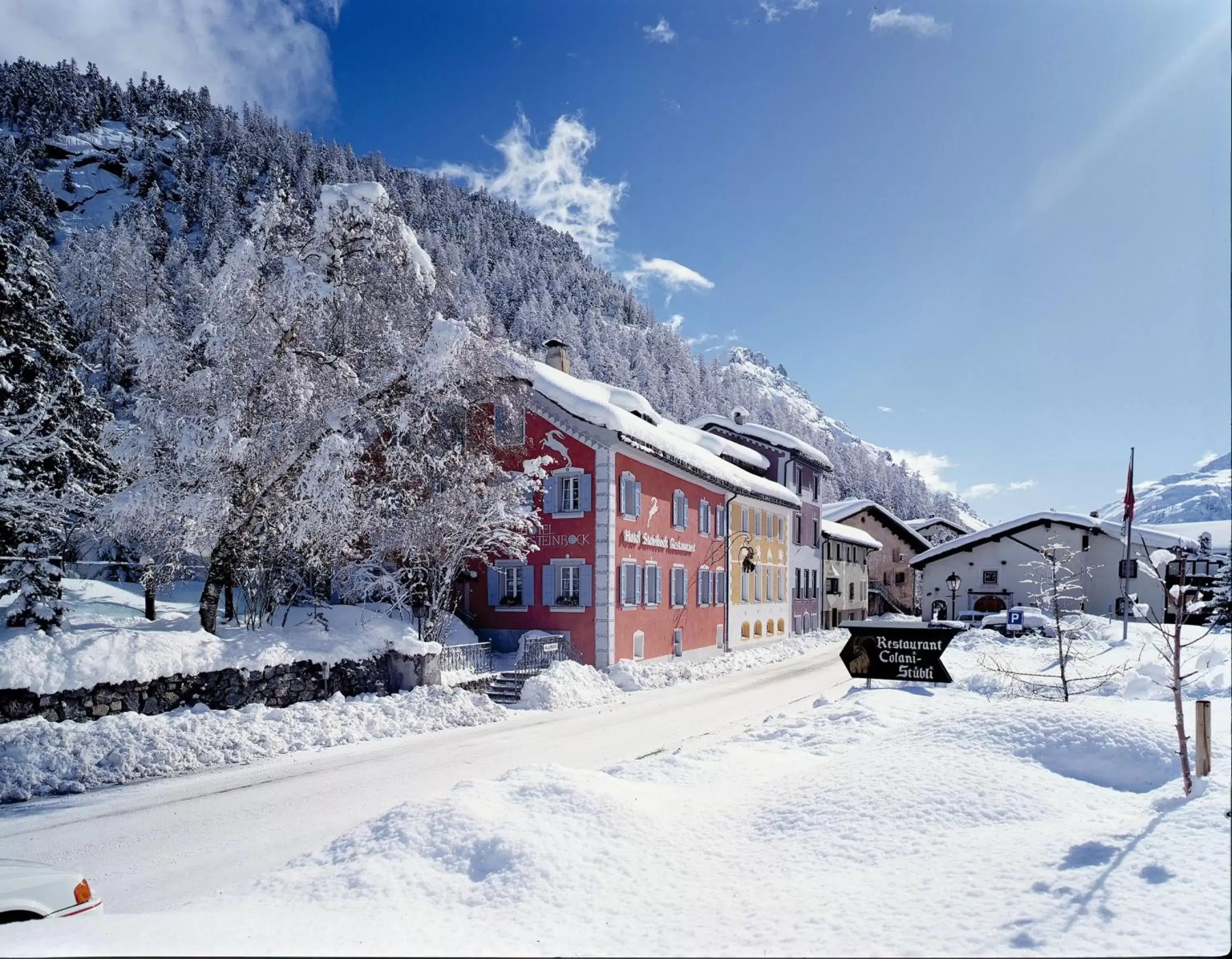 Winter in Hotel Steinbock Pontresina