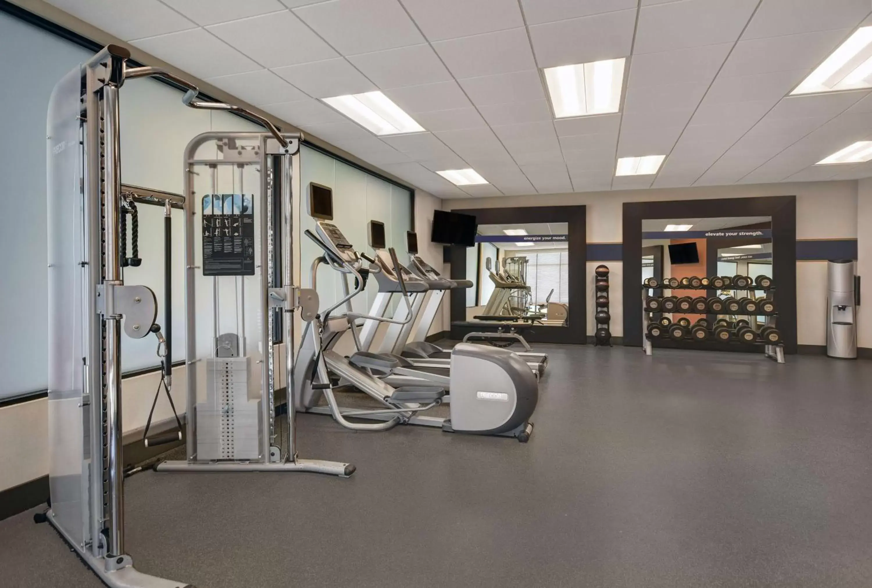 Fitness centre/facilities, Fitness Center/Facilities in Hampton Inn and Suites Robbinsville