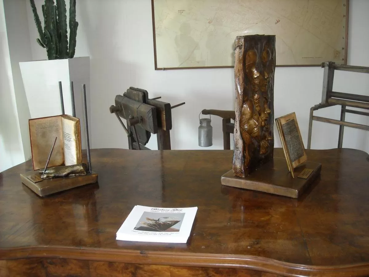 Decorative detail in Hotel Lux