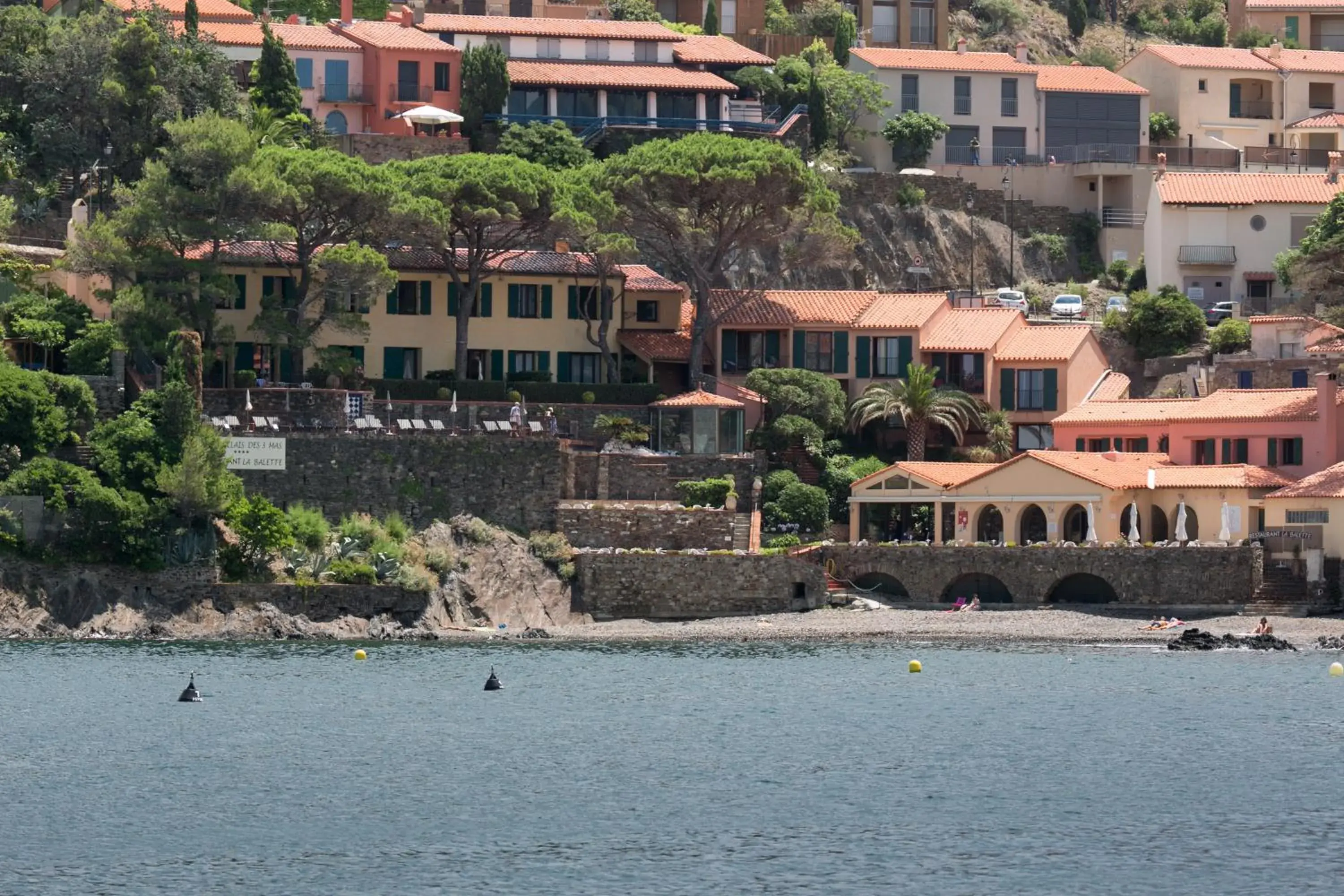 Bird's eye view, Property Building in Le Relais Des Trois Mas