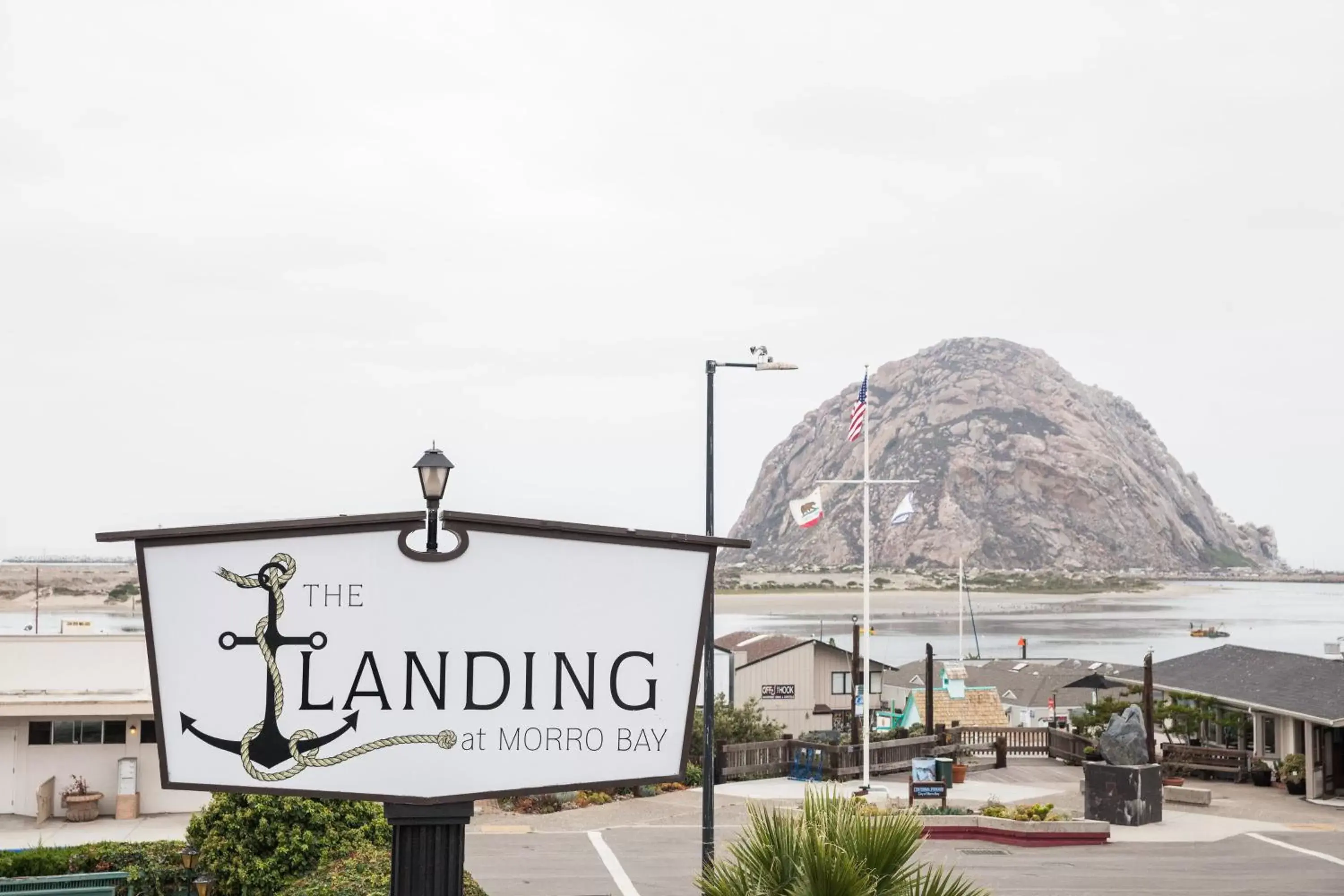 Logo/Certificate/Sign in The Landing at Morro Bay