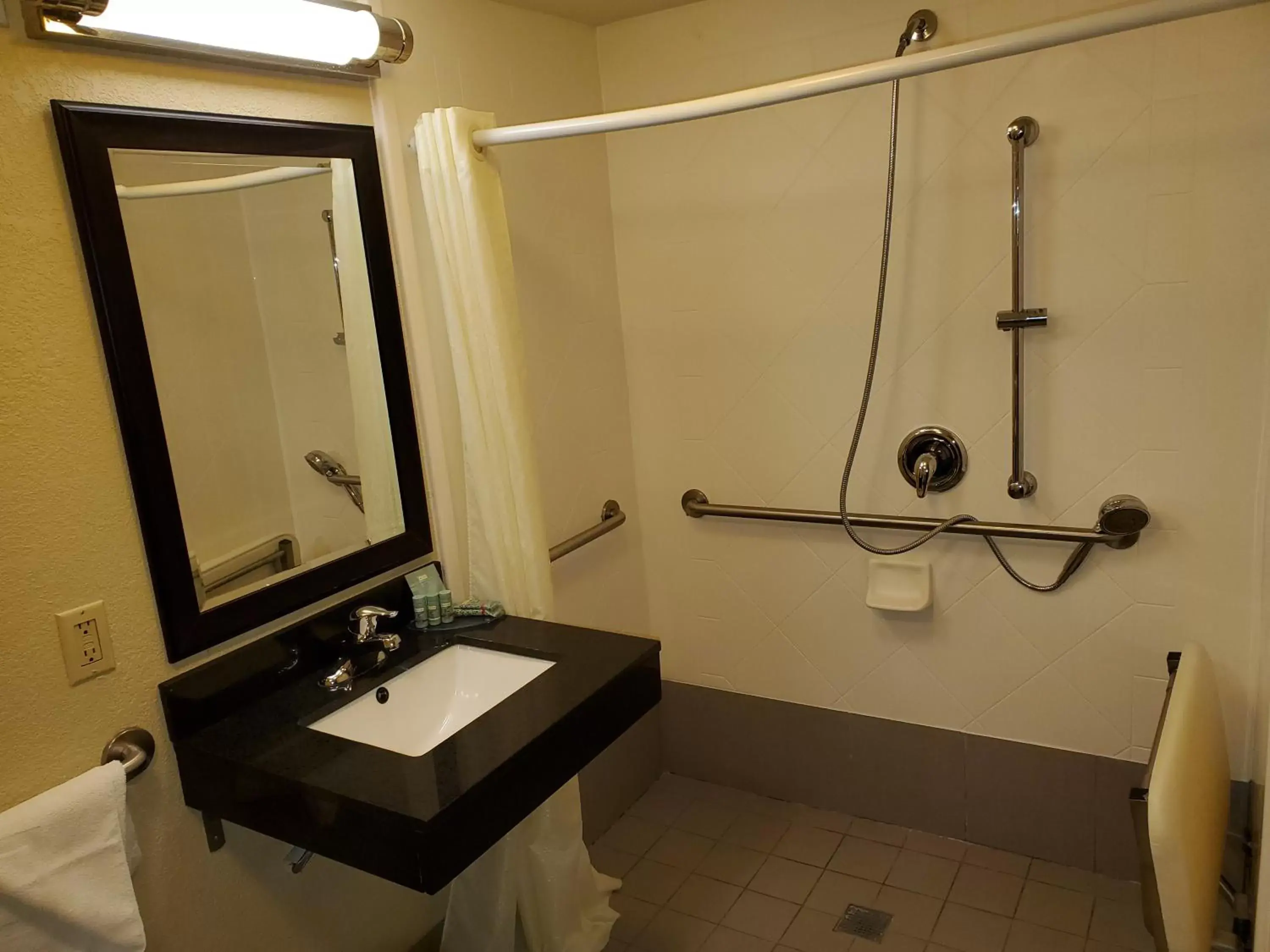 Shower, Bathroom in Best Western Harrisburg North Hotel