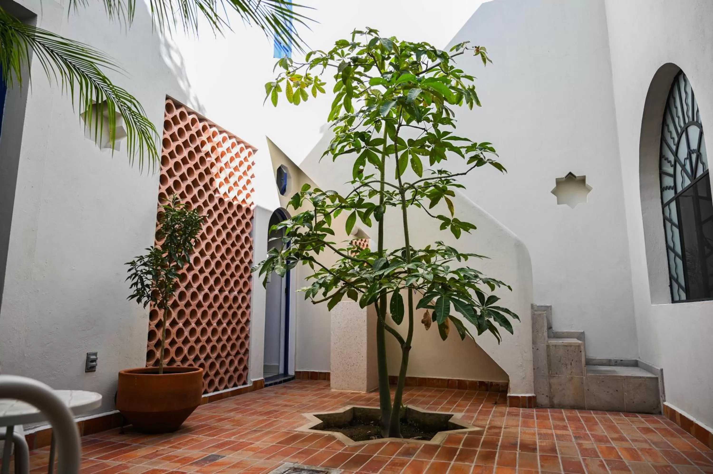 Patio in Casa Kali by Barrio México