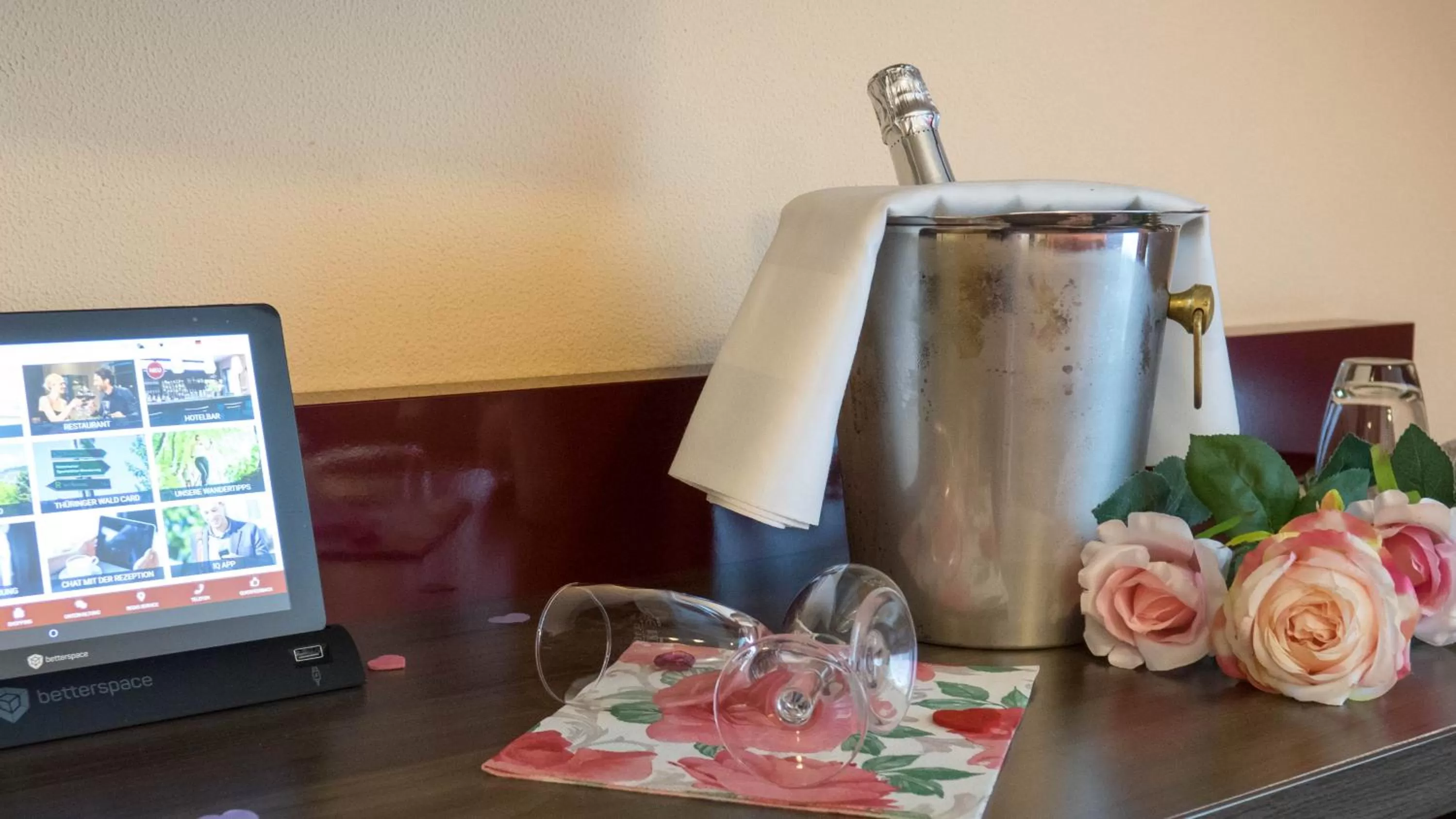 room service in Schlossberghotel Oberhof