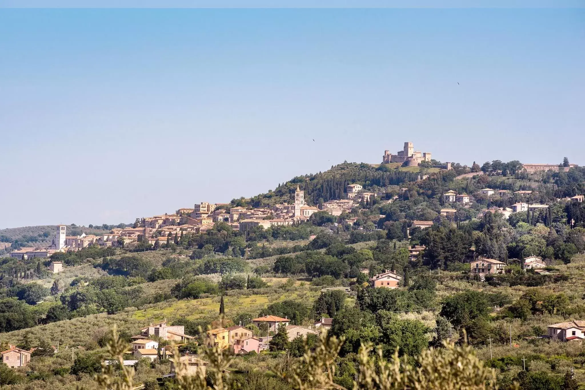 Natural landscape, Bird's-eye View in L'Agrifoglio di Assisi Residenza di Campagna