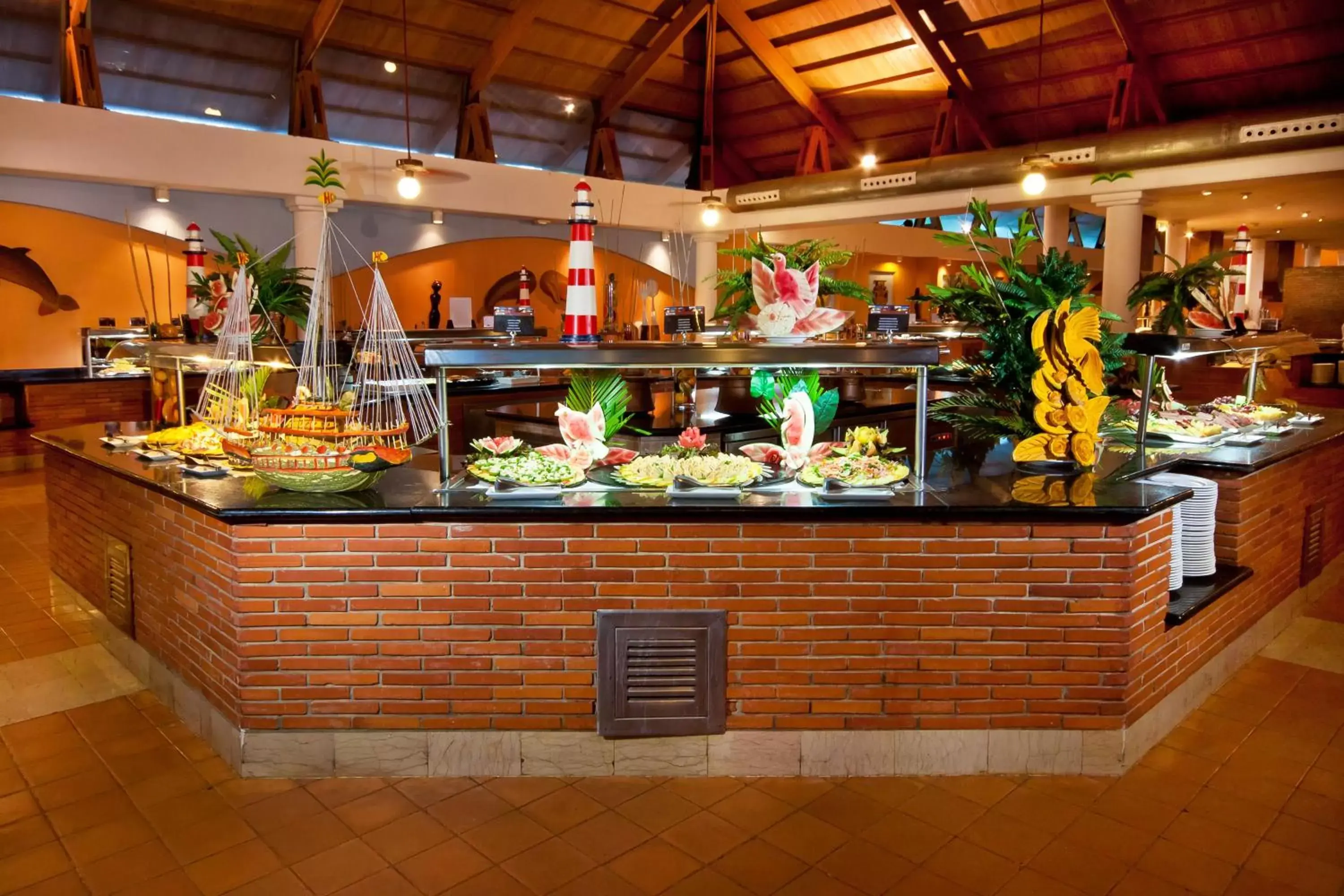 Buffet breakfast in Catalonia Punta Cana - All Inclusive