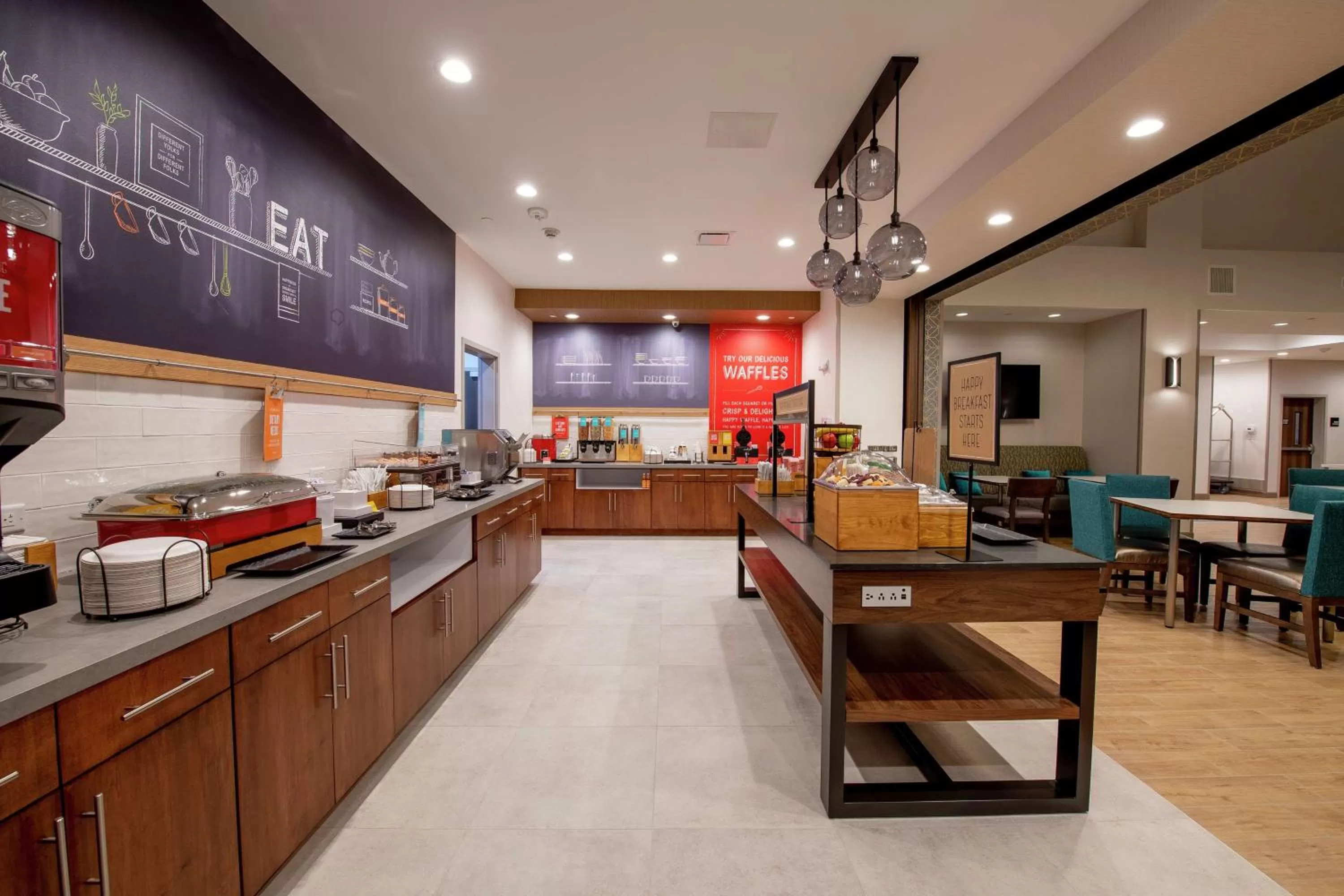 Breakfast in Hampton Inn & Suites Duncanville Dallas, Tx