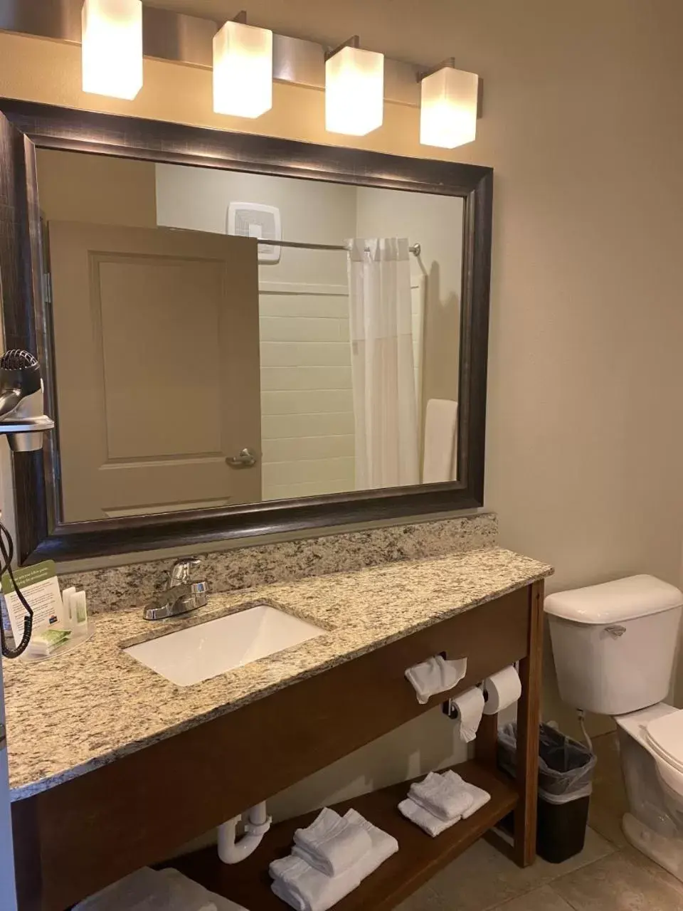 Bathroom in AmericInn by Wyndham Hartford SD