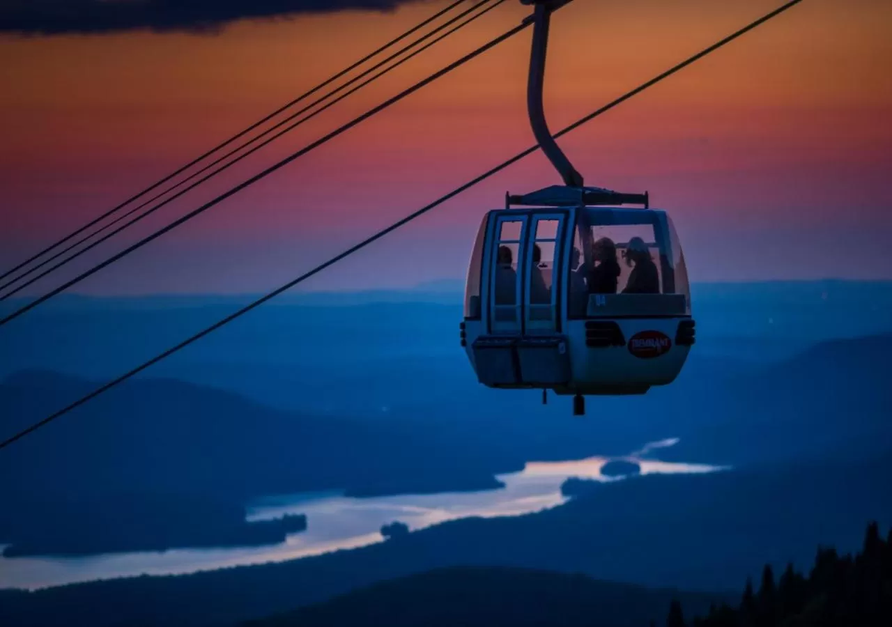 Natural landscape in Fairmont Tremblant