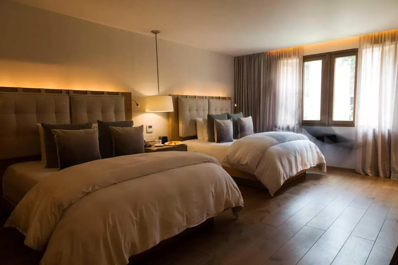 Bed in Cartesiano Boutique & Wellness Hotel