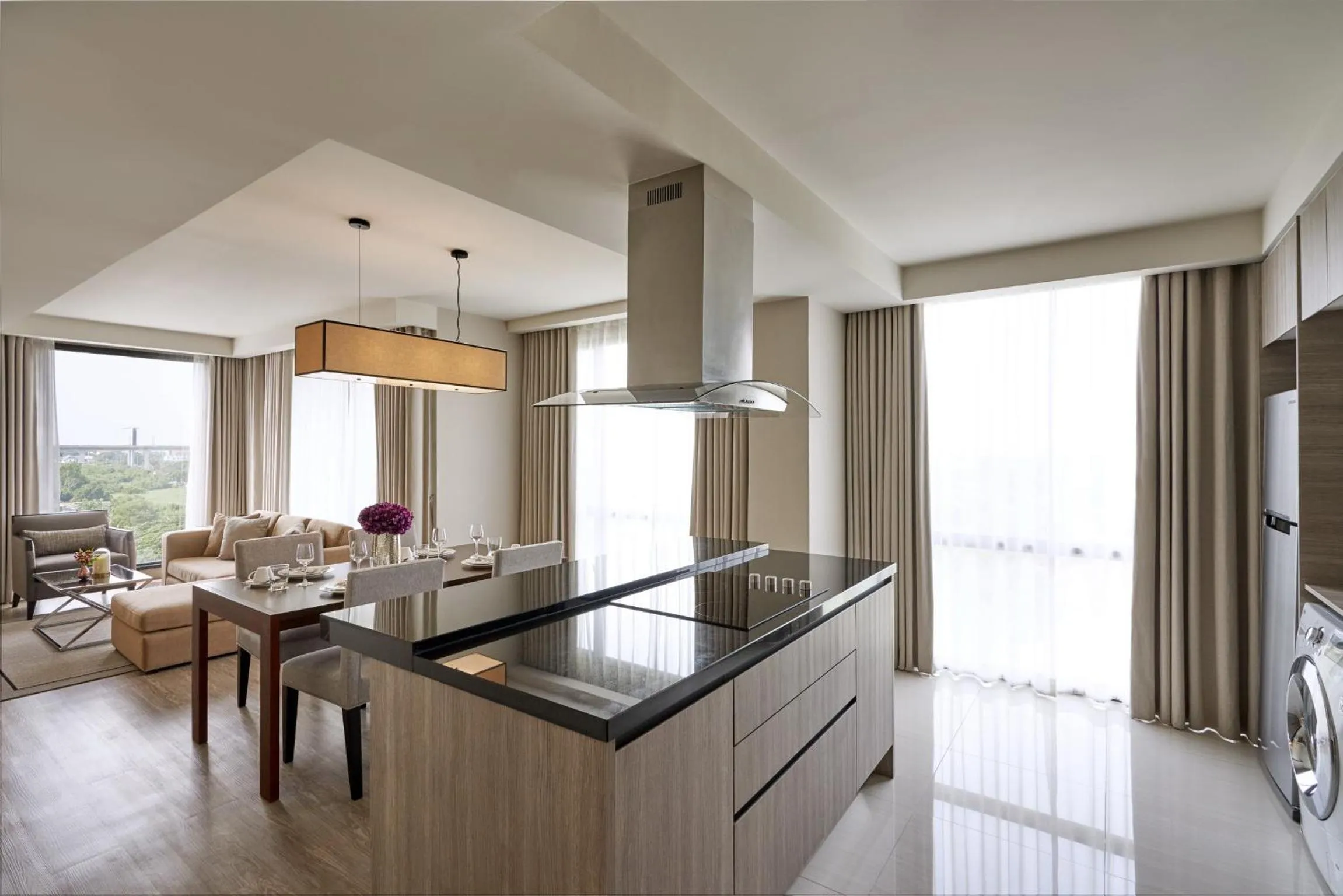 Kitchen or kitchenette in The Park Nine Hotel Suvarnabhumi - Free BKK Airport Shuttle