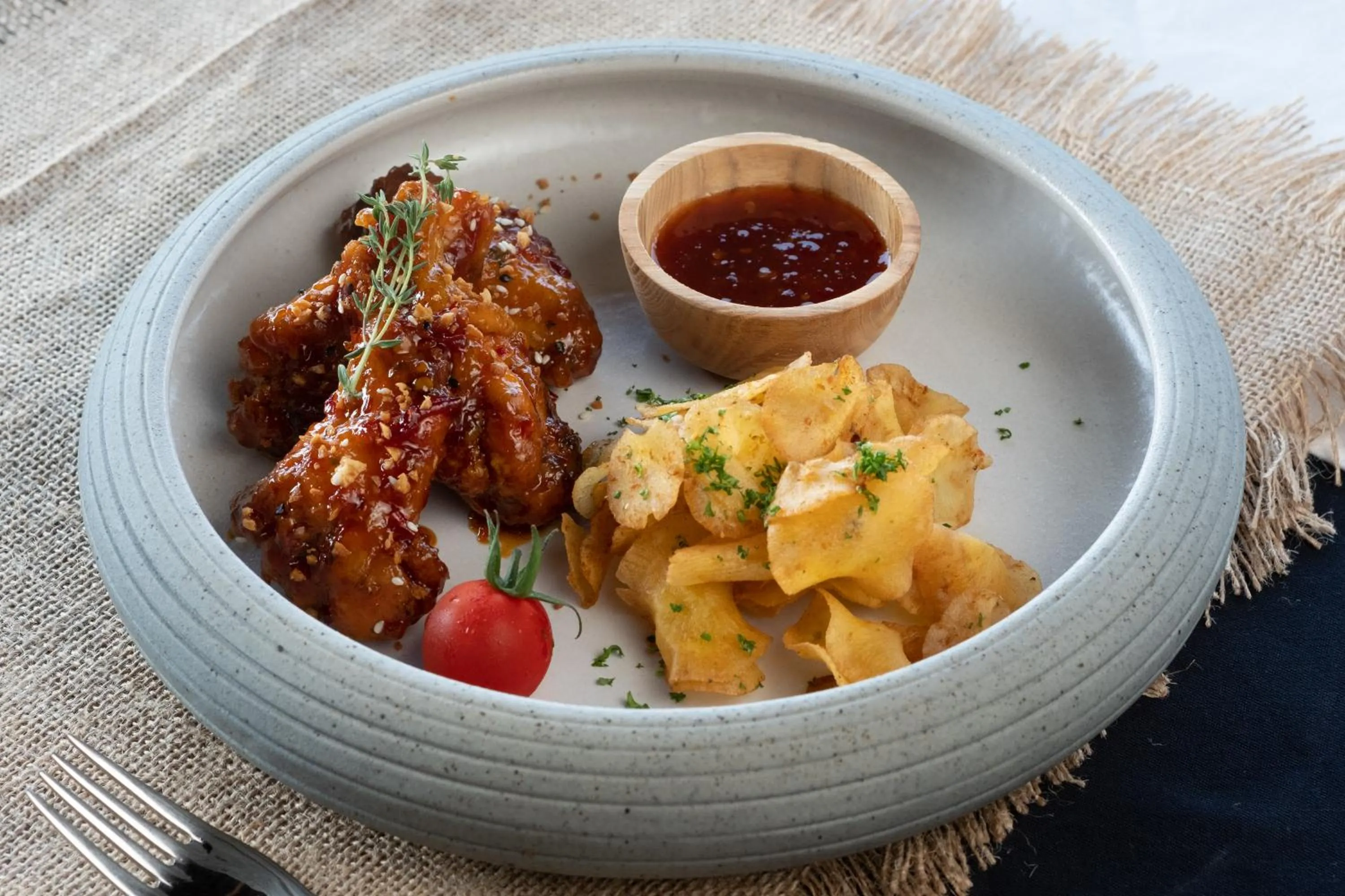 Food in The Kayon Valley Resort