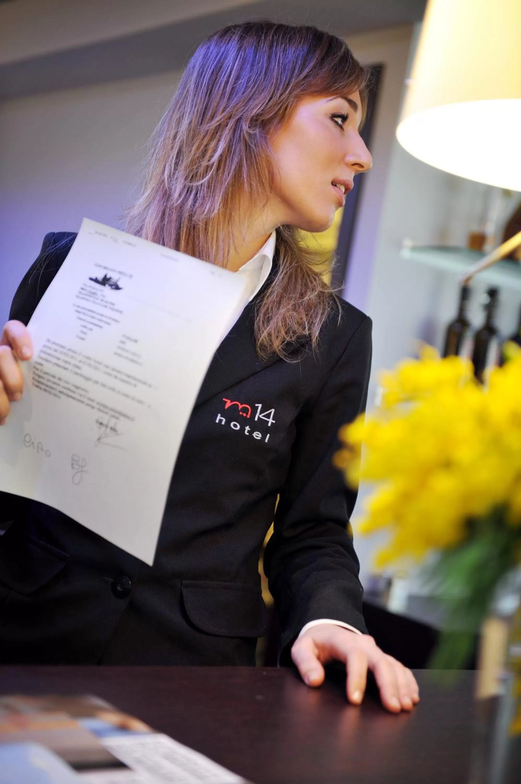 Staff in M14 Hotel & Spa