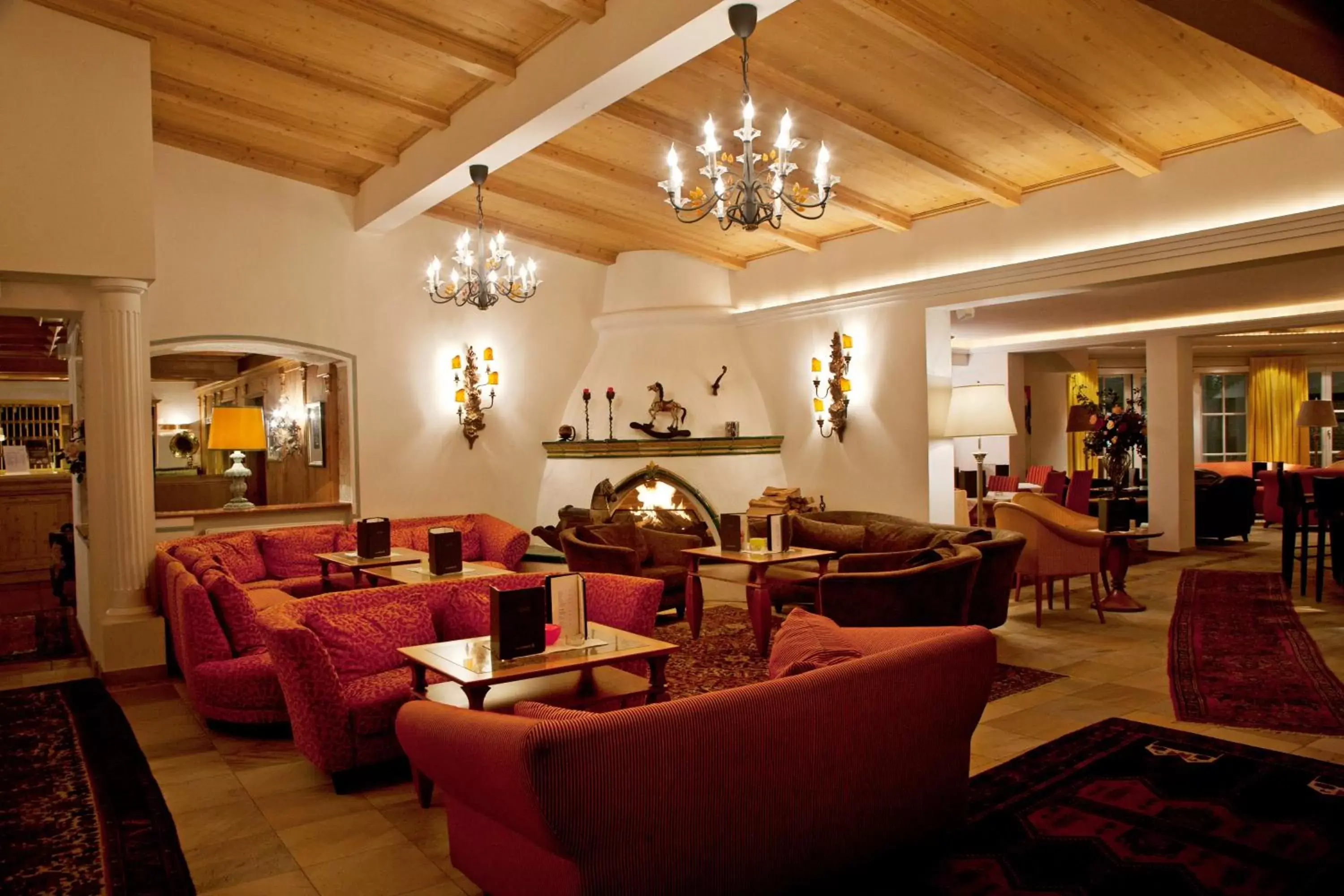 Lobby or reception in Hotel Plattenhof