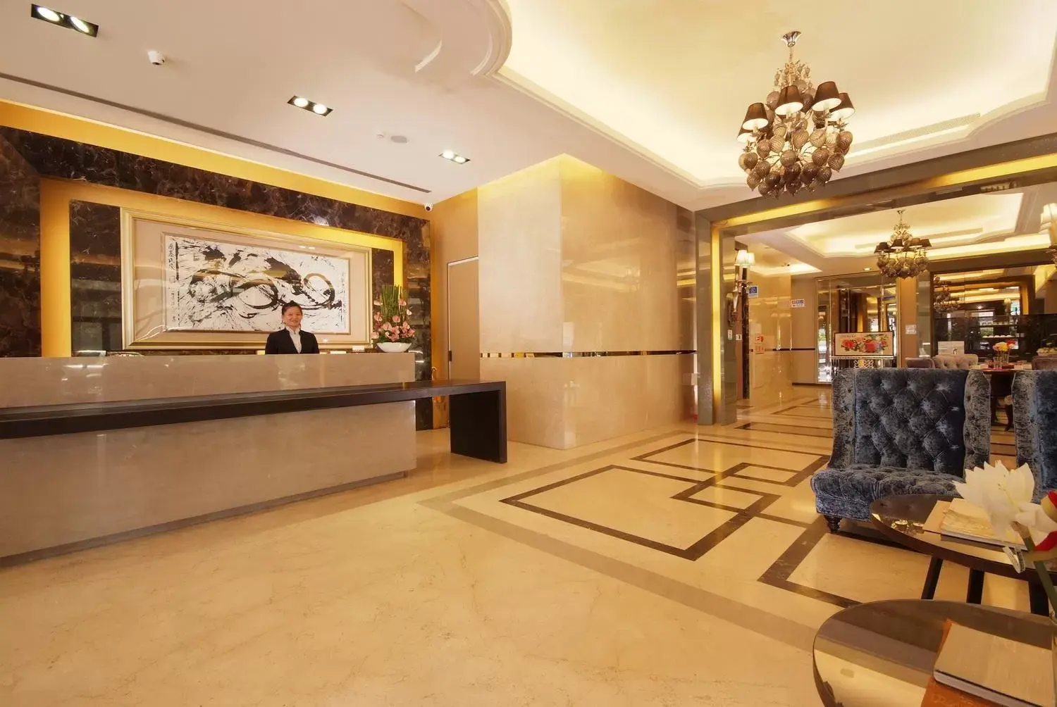 Lobby/Reception in The Metro Hotel Taichung