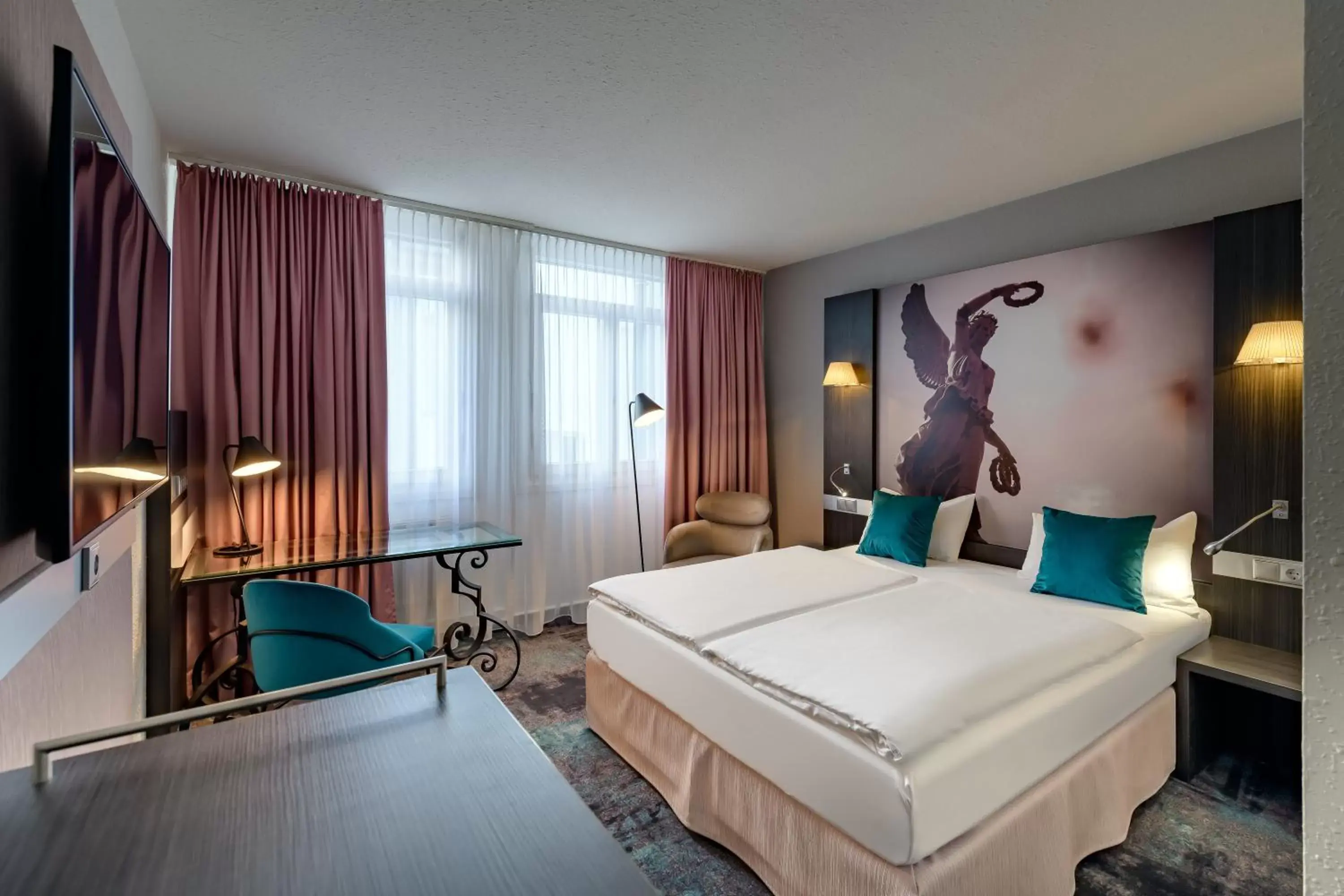 Bed in Mercure Hotel Hannover City