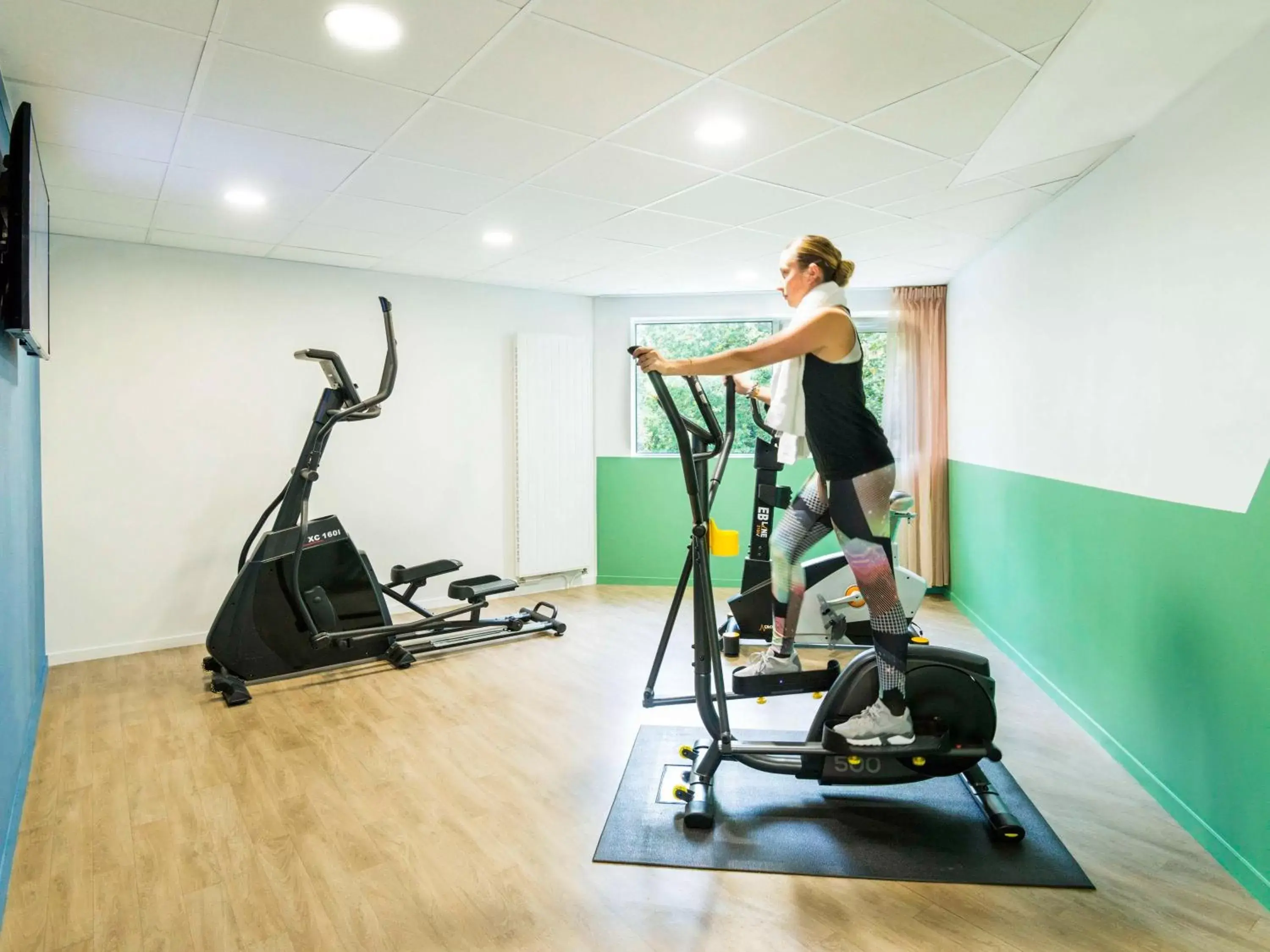 Property building, Fitness Center/Facilities in Aparthotel Adagio Access Saint Nazaire