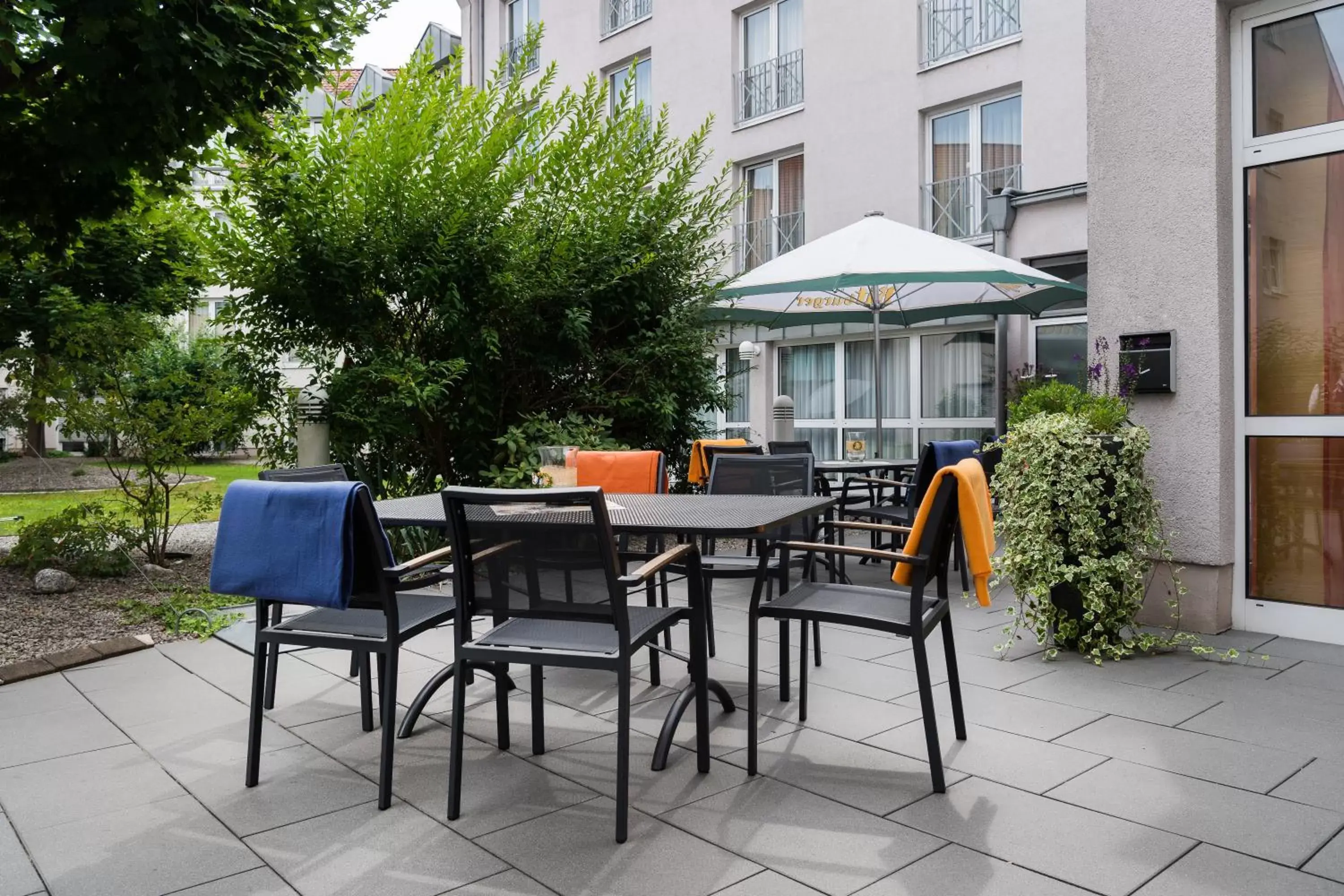 Balcony/Terrace in Hotel Fulda Mitte