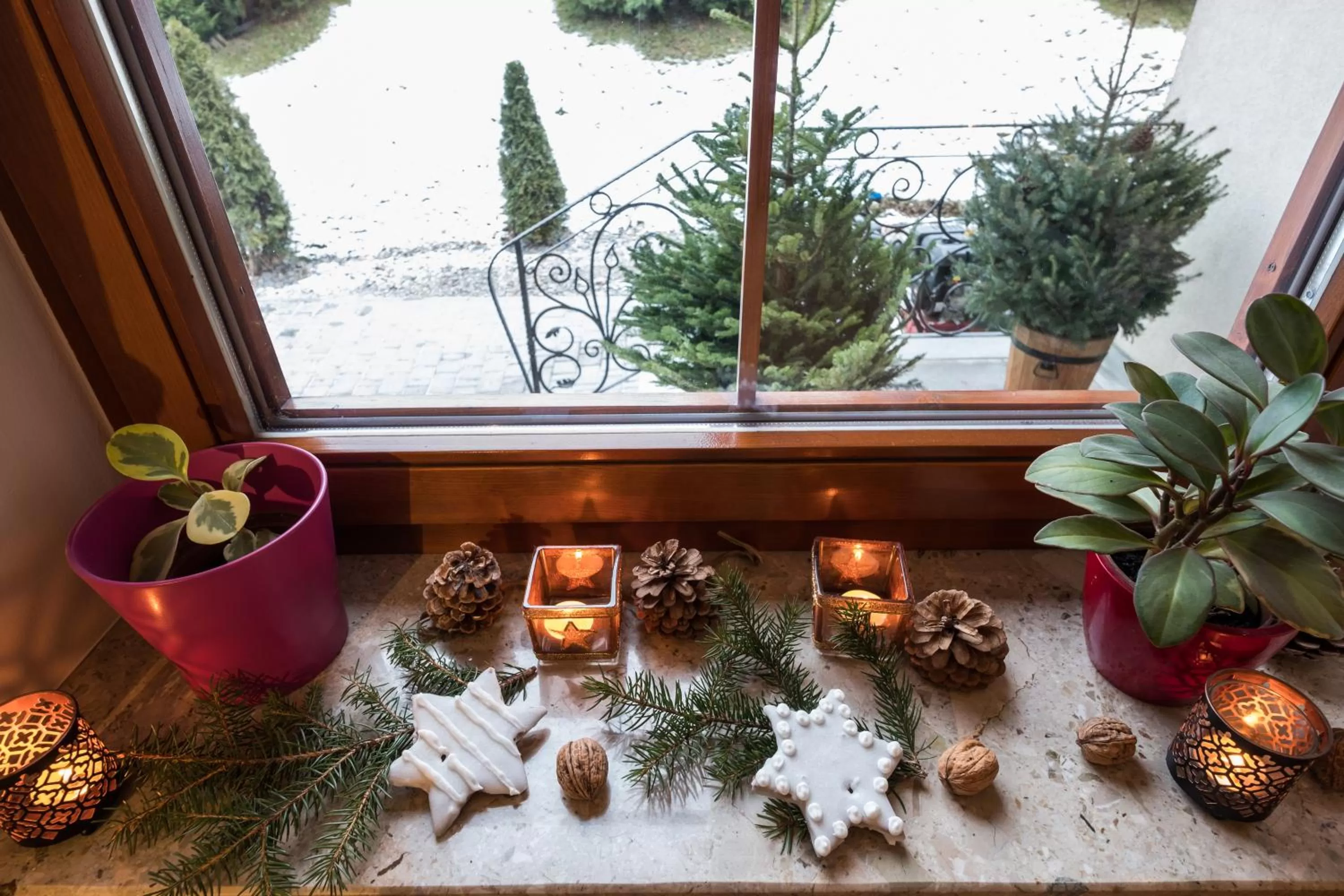 Decorative detail in Willa Pokusa