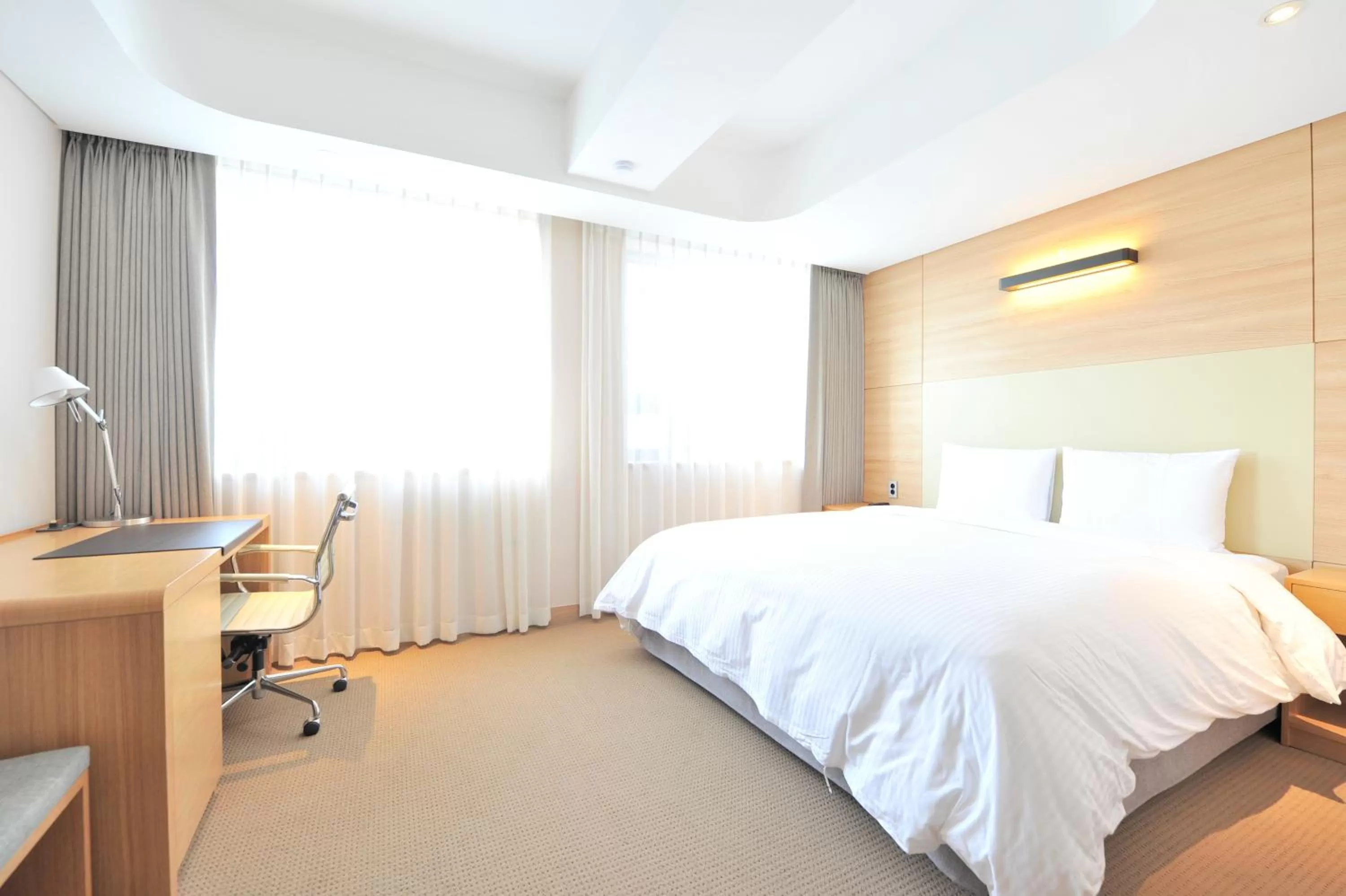 Bed in Acube Hotel Dongdaemun