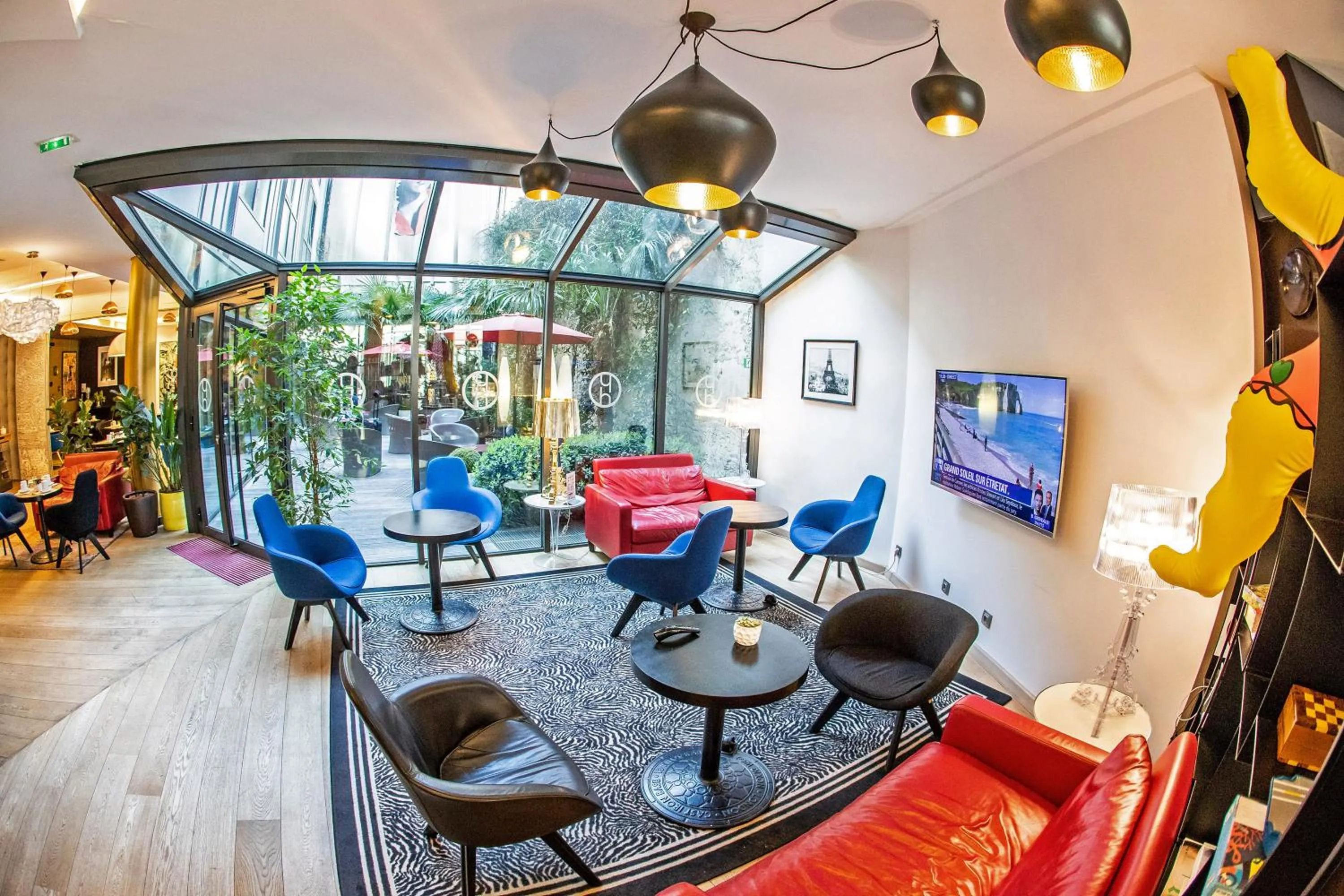 Living room in Hôtel Hor Europe